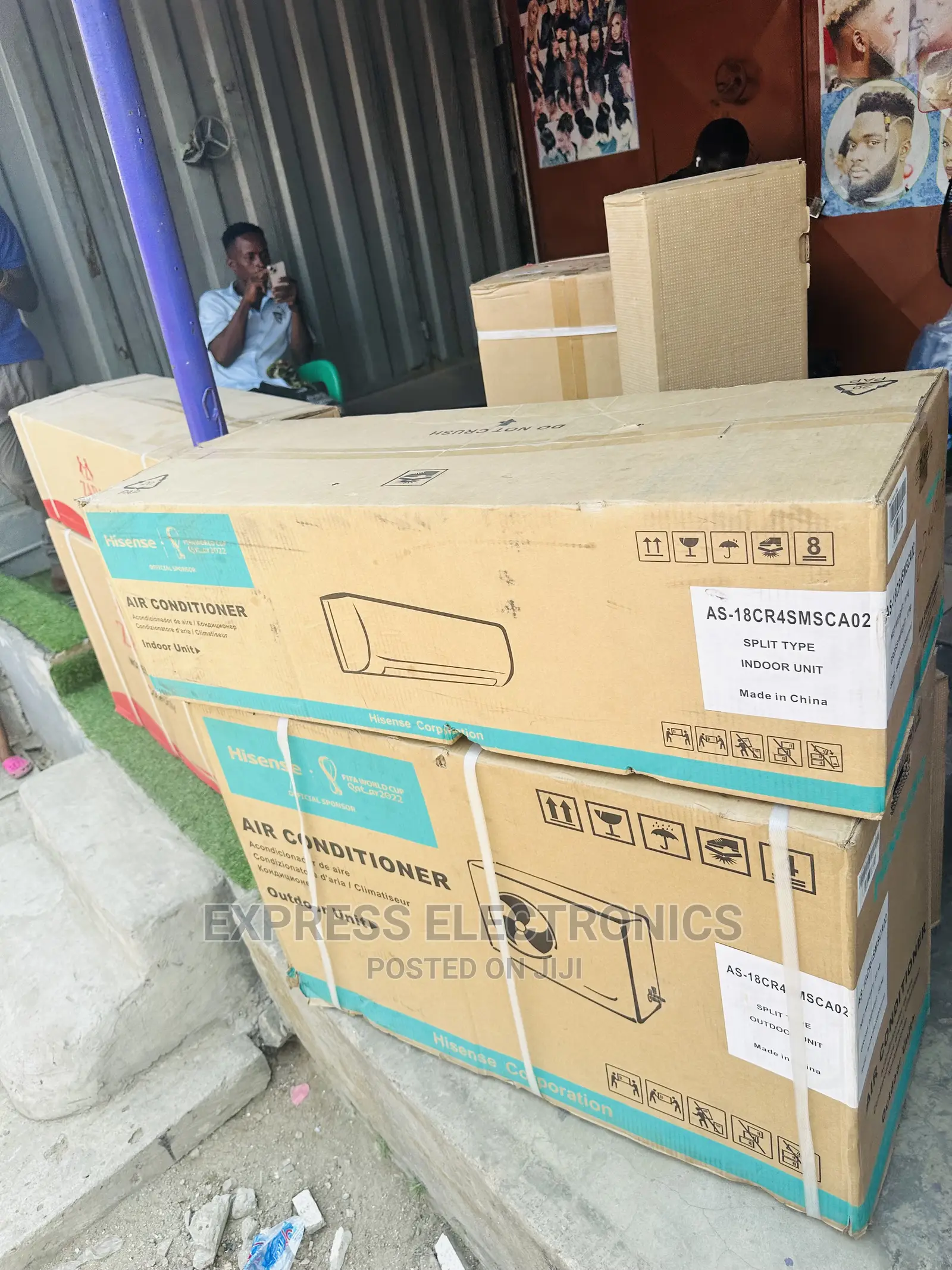2.5hp Split Auto Restart AC Hisense R410