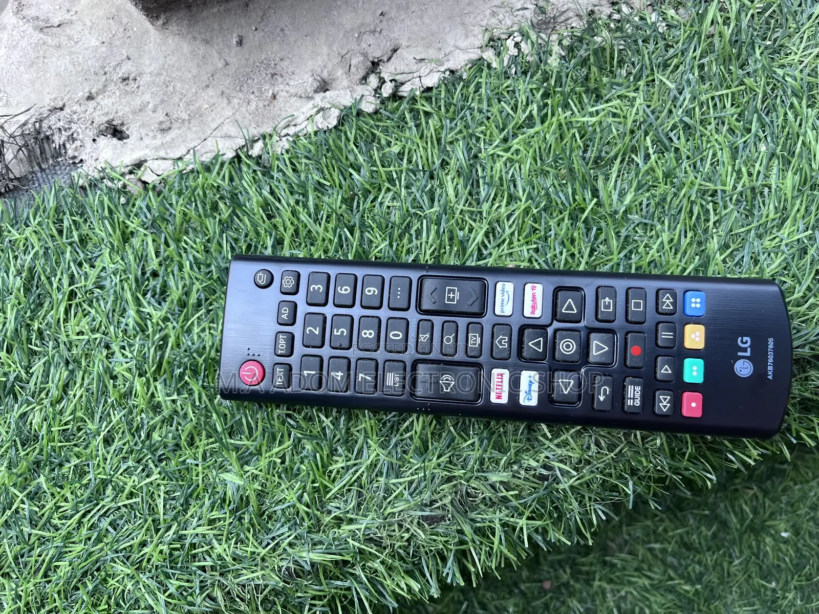Lg Remote With Netflix Prim Video Disney Plus Key Botton