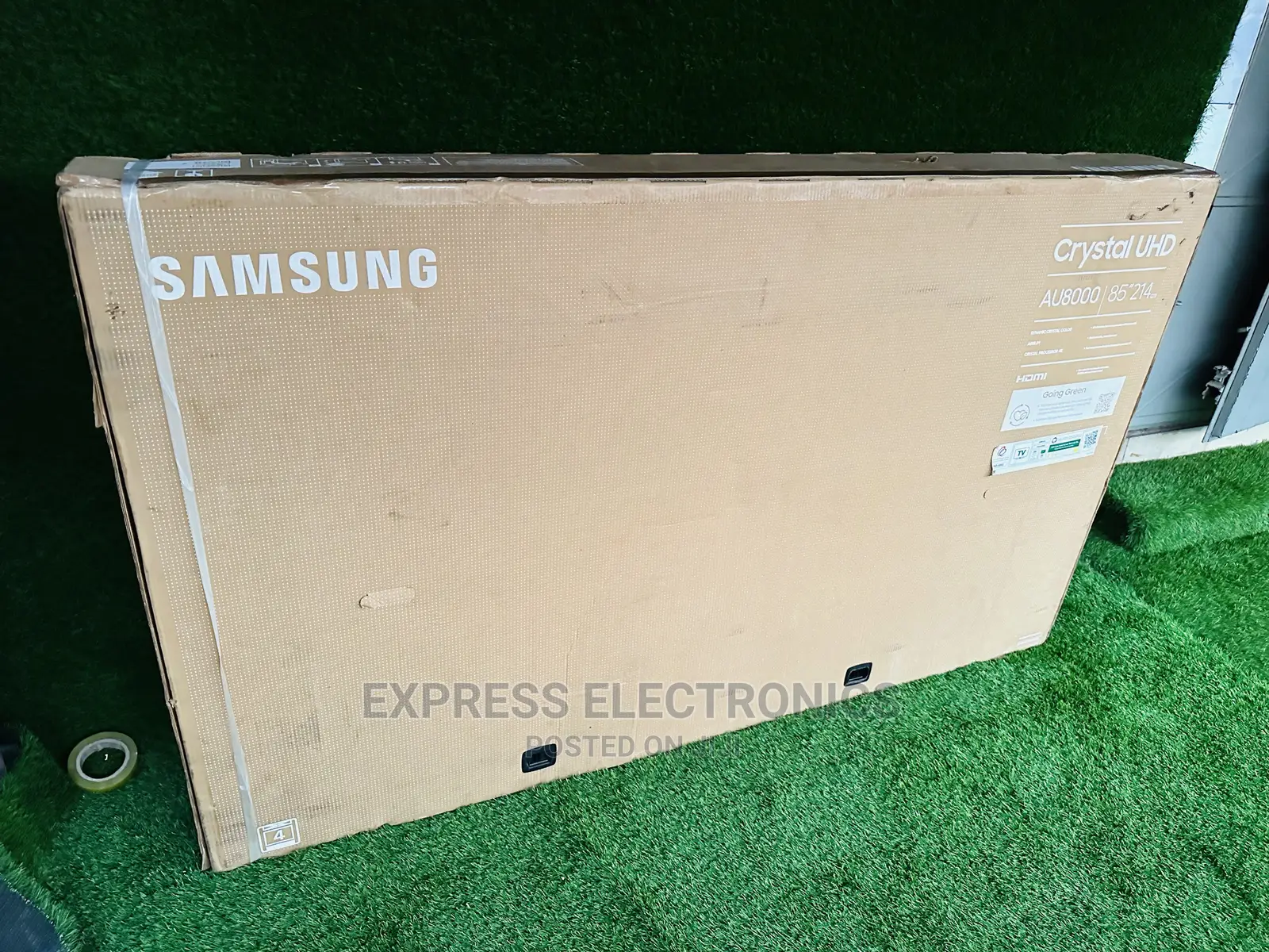 Series 8 Slim and Sleek Black Design Samsung 85” UHD 