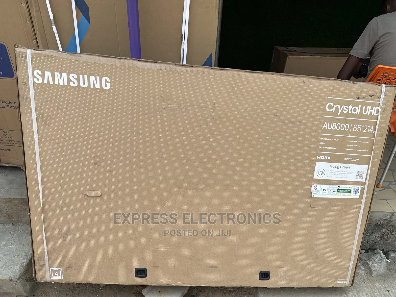 Samsung UHD Crystal Smart Vivid Color Enhancer 85” Black