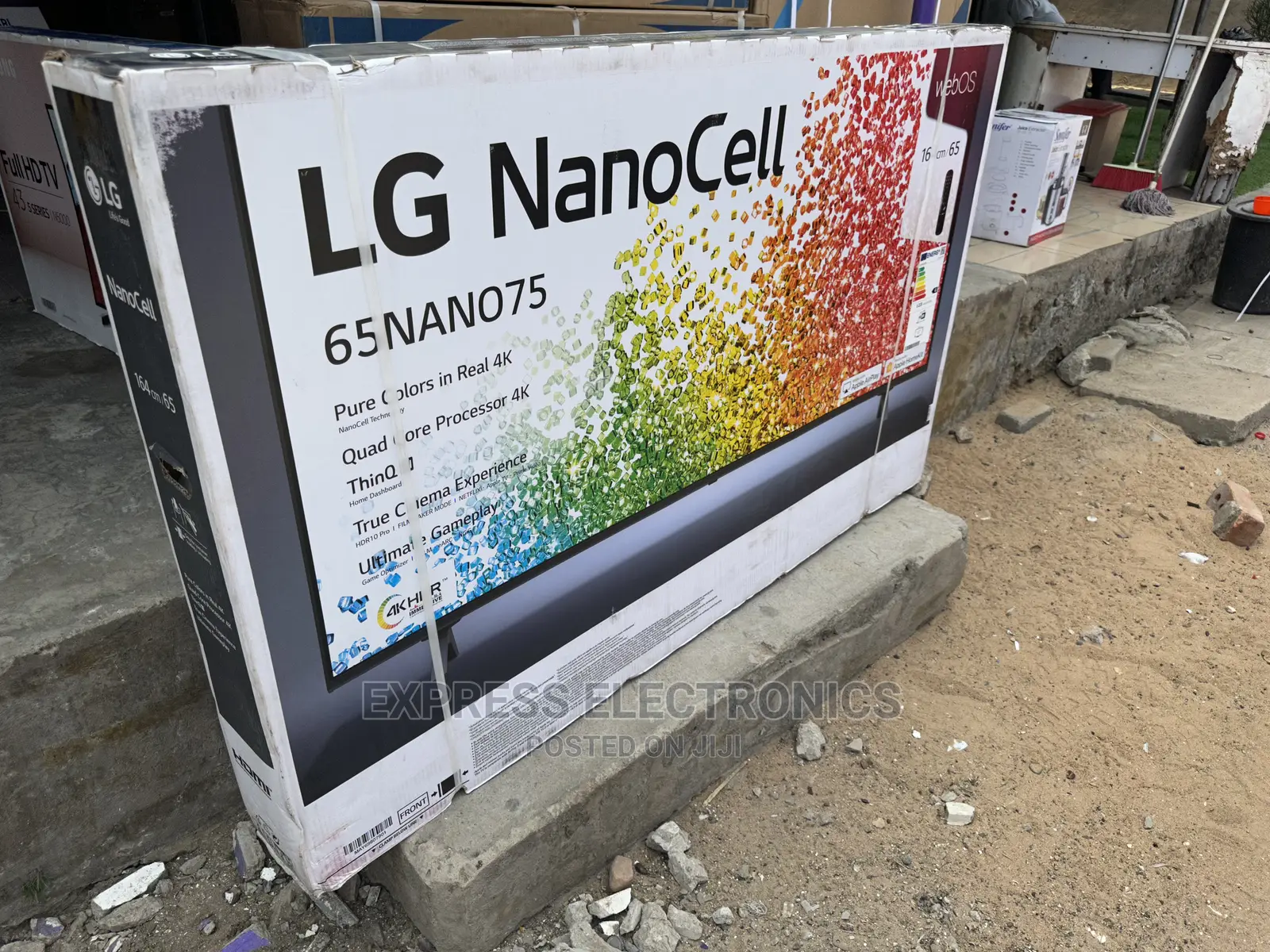 Ultra Modern Design Nanocell Vivid Pictures LG 65”UHD Tv