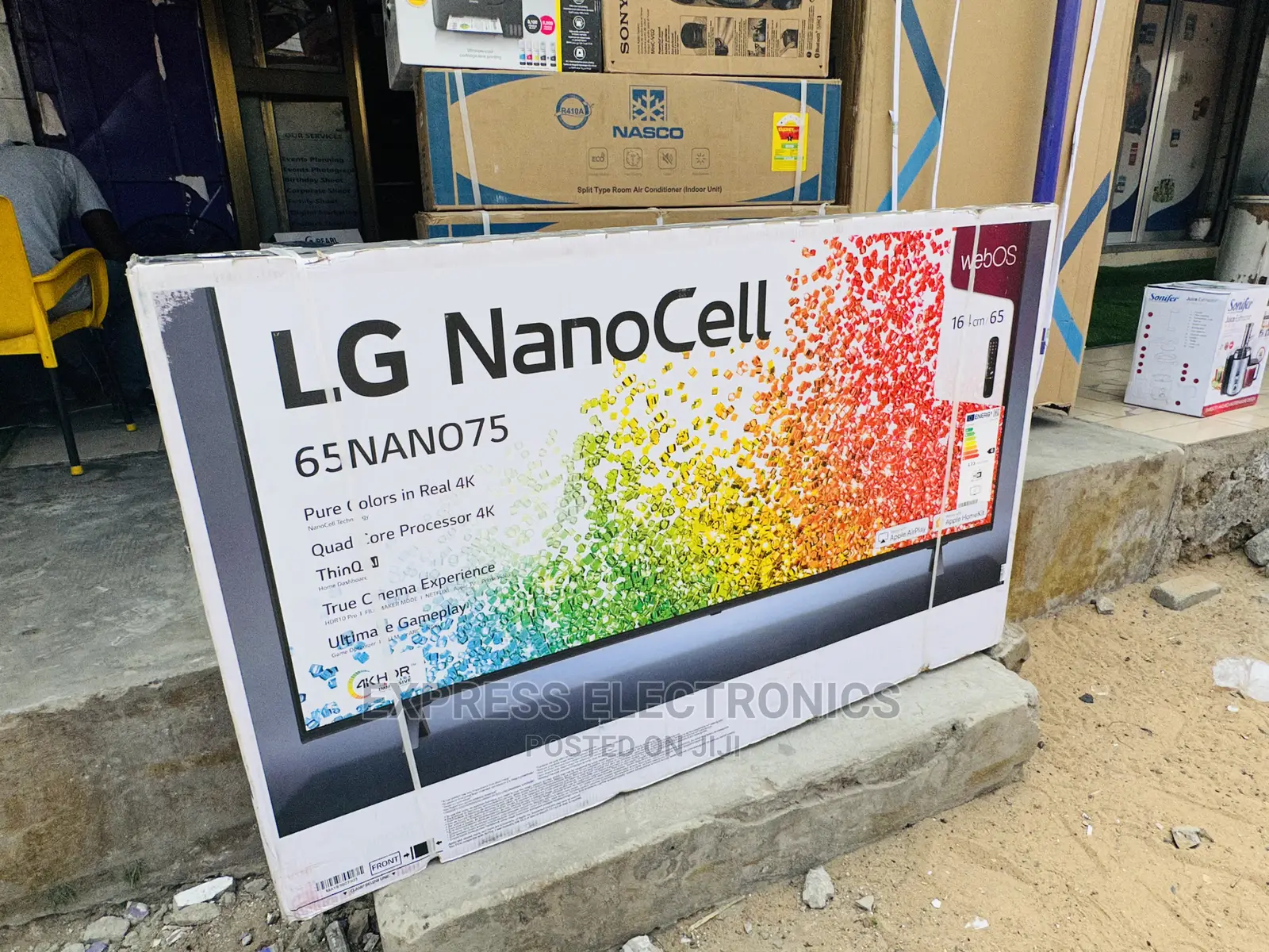Ultra Modern Design Nanocell Vivid Pictures LG 65”UHD Tv