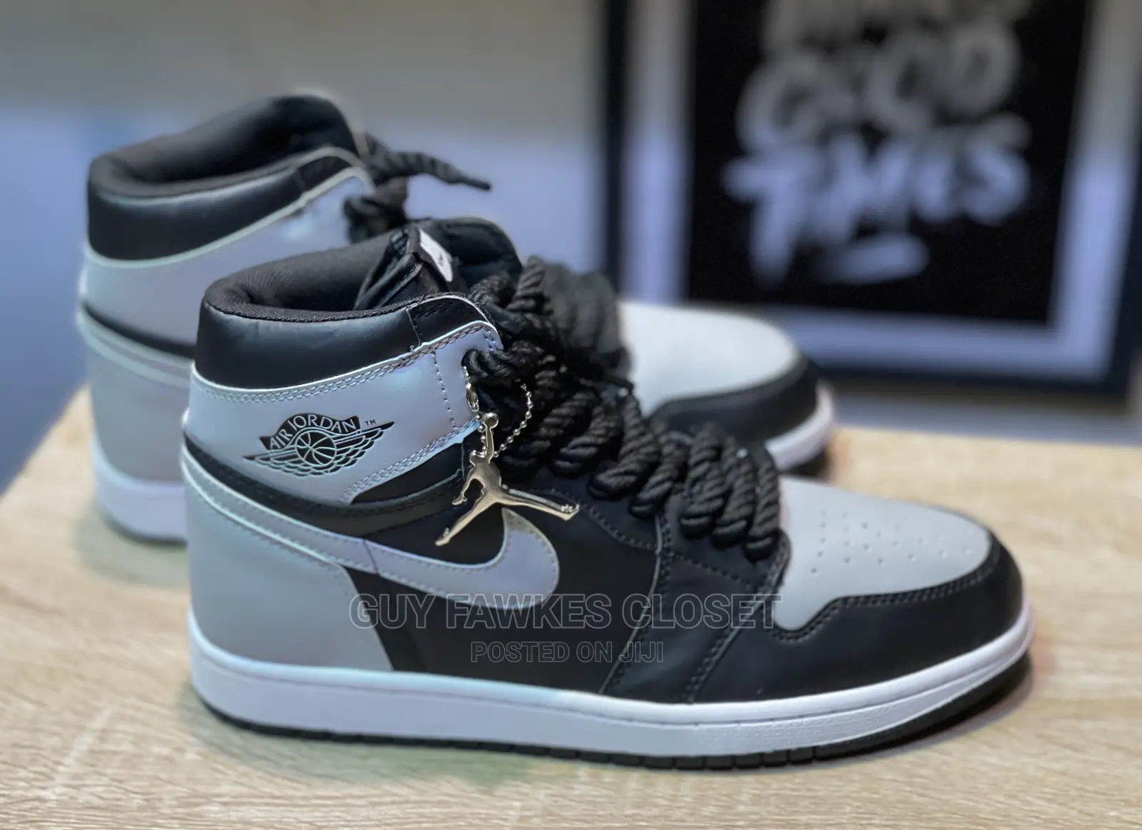Air Jordan 1 High Top Rope Laces