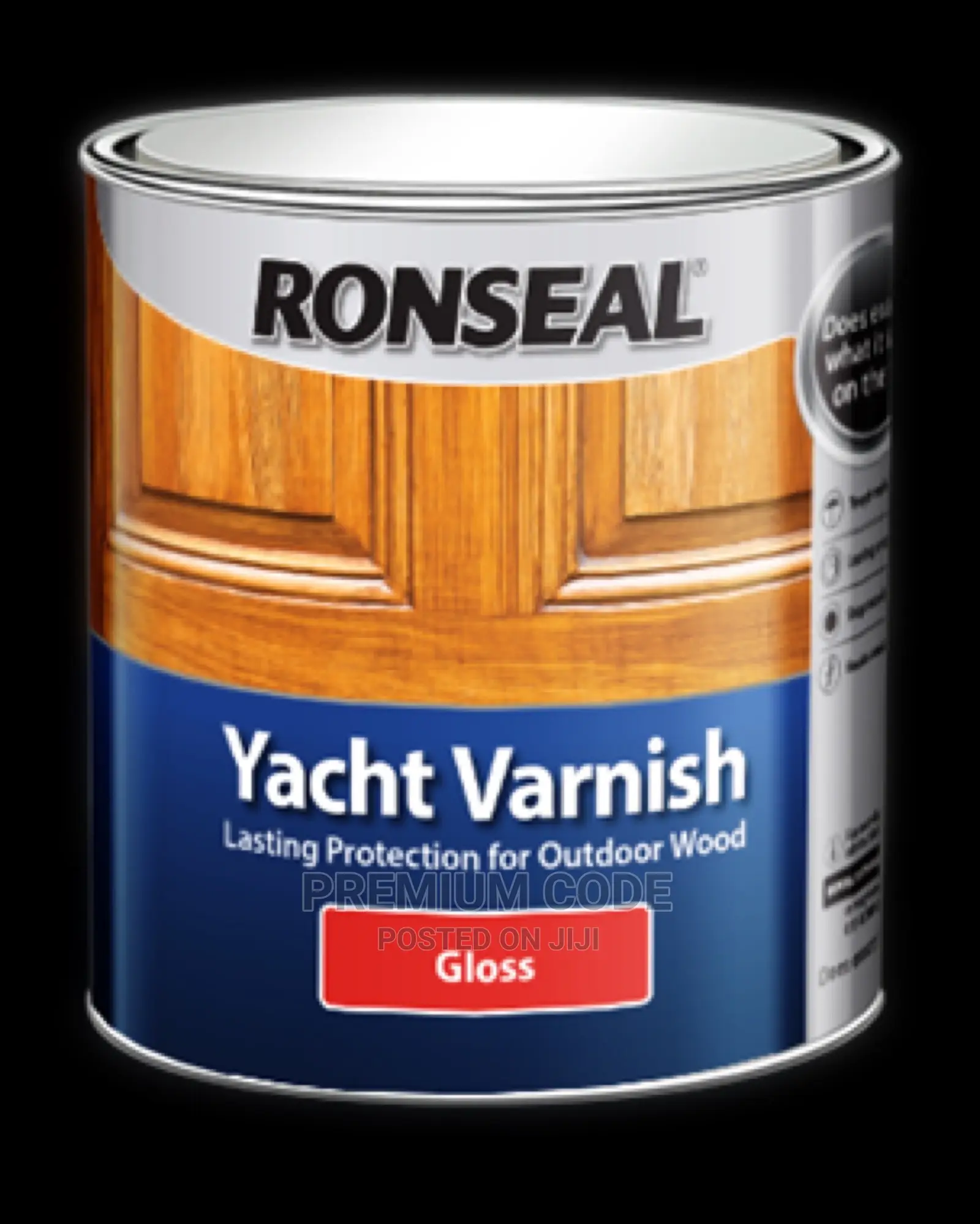 Wood Varnish Gloss Clear Ronseal, 2.5 Liters