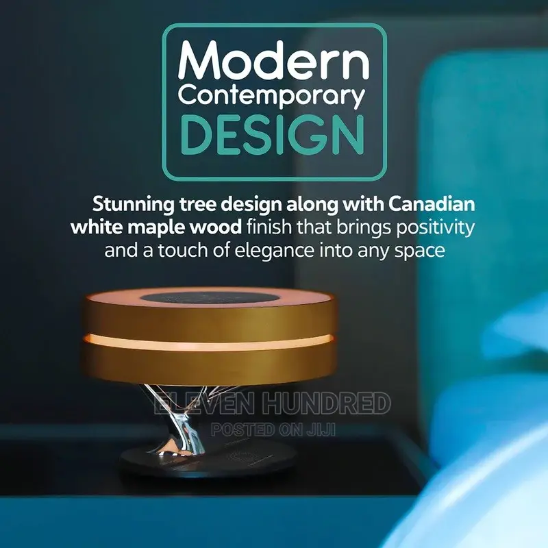 Led Night Lamp With Multiple Uses(Wireless Charger)