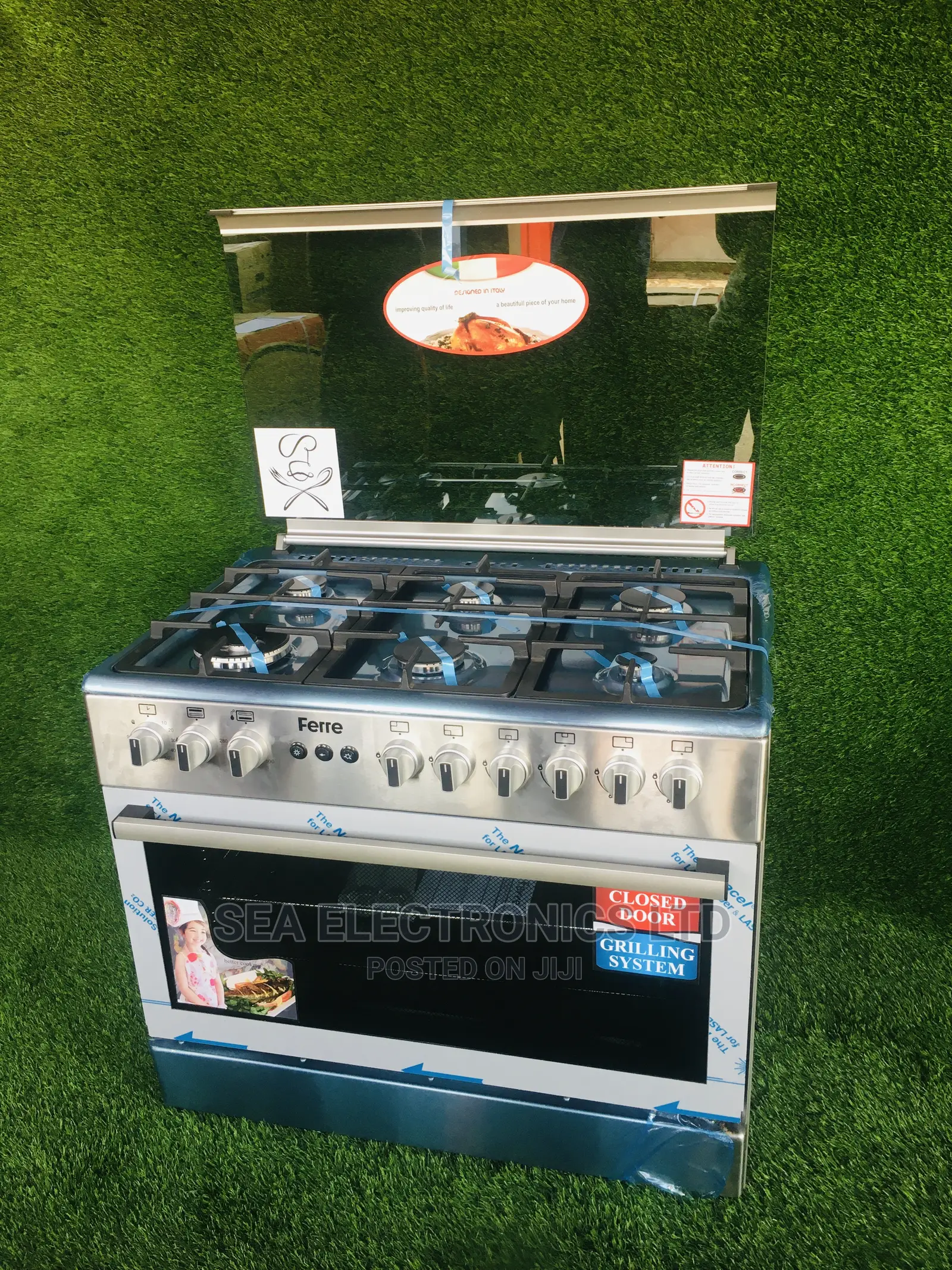Super Ferre 6 Burner Gas Cooker
