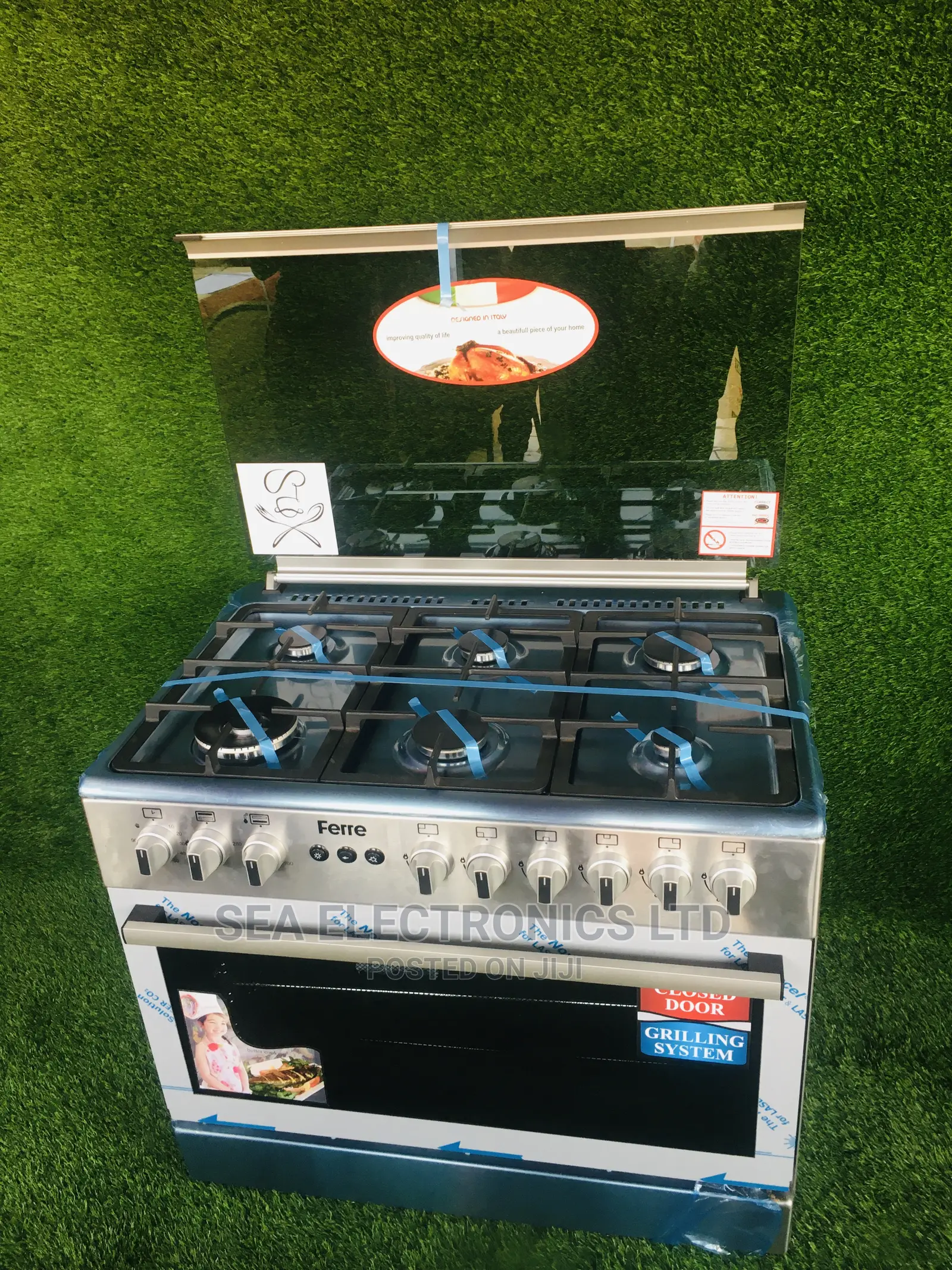 :-):-)" $ Newly Ferre 6burner Gas Cooker Oven and Grill