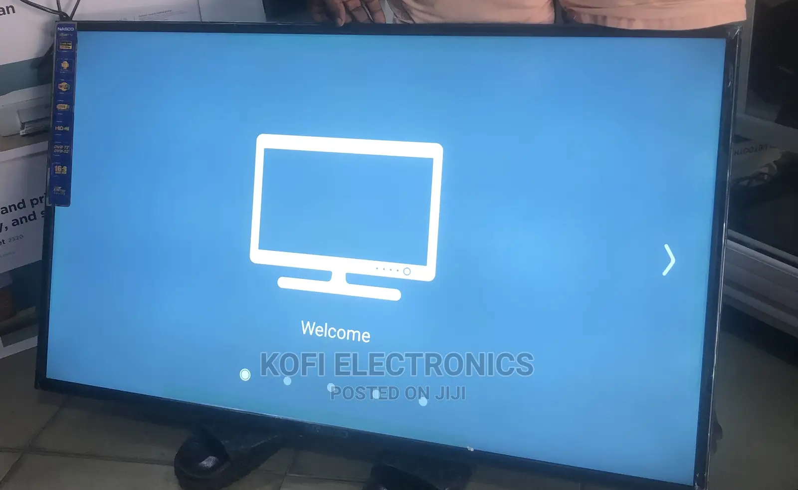 NASCO 43′′ LED SATELLITE SMART TV(Connect Share Movies)
