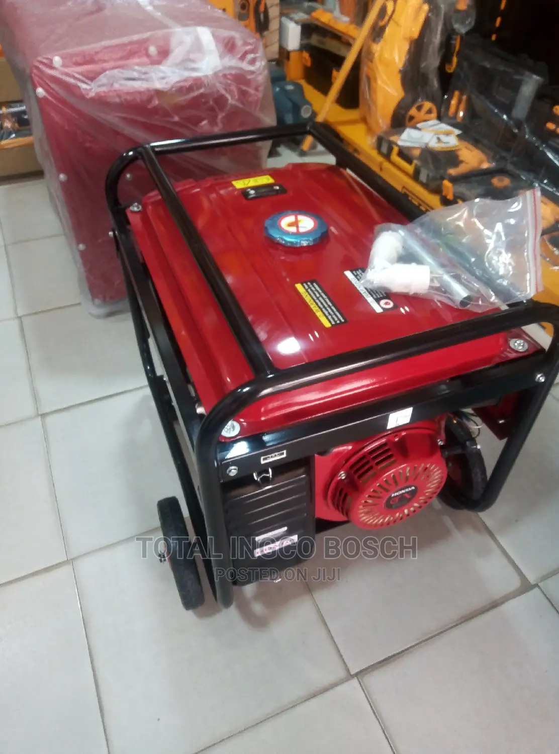 Generator Petrol Honda Gen'set ( Key And Rope Start)