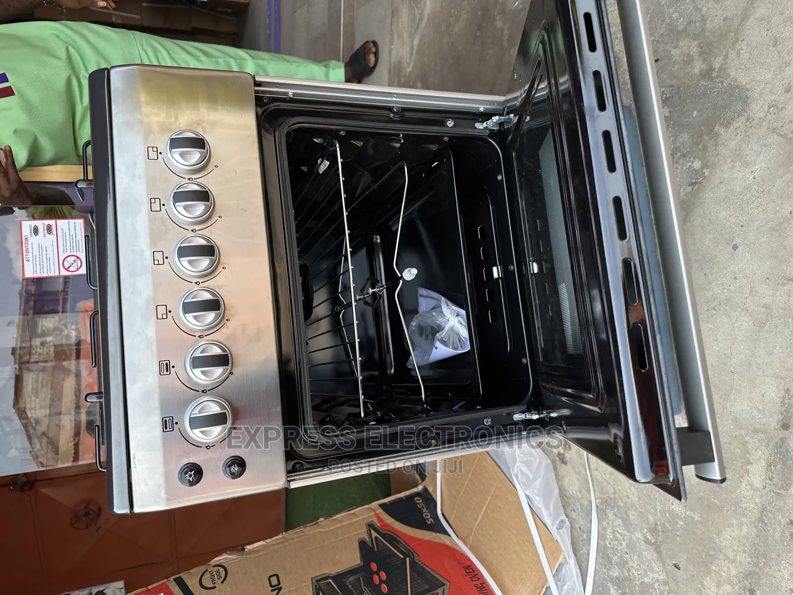Gilling System Ferre 4BURNER 60/50 Stove Oven Cooker