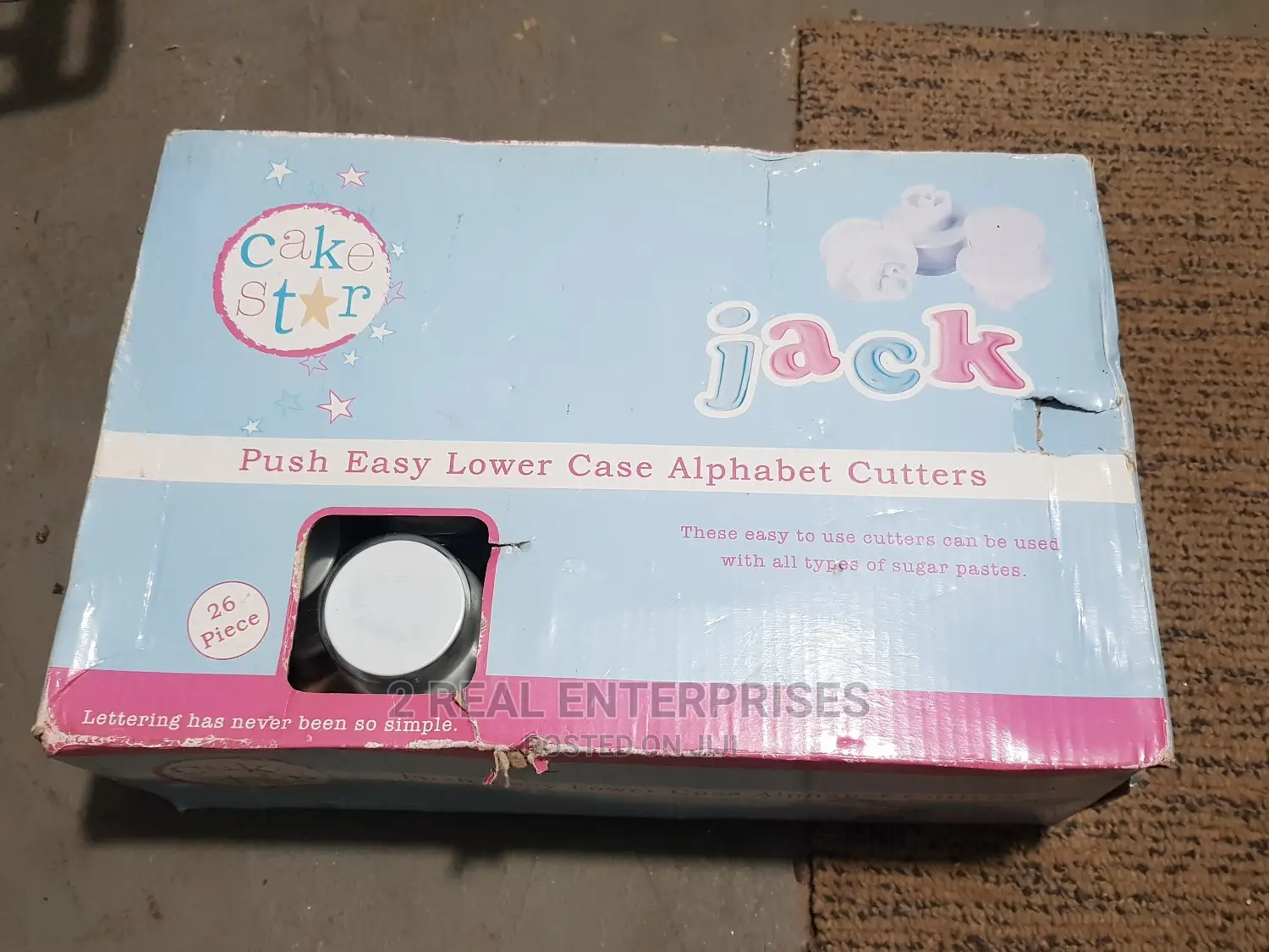 Alphabet Cutters for Cake