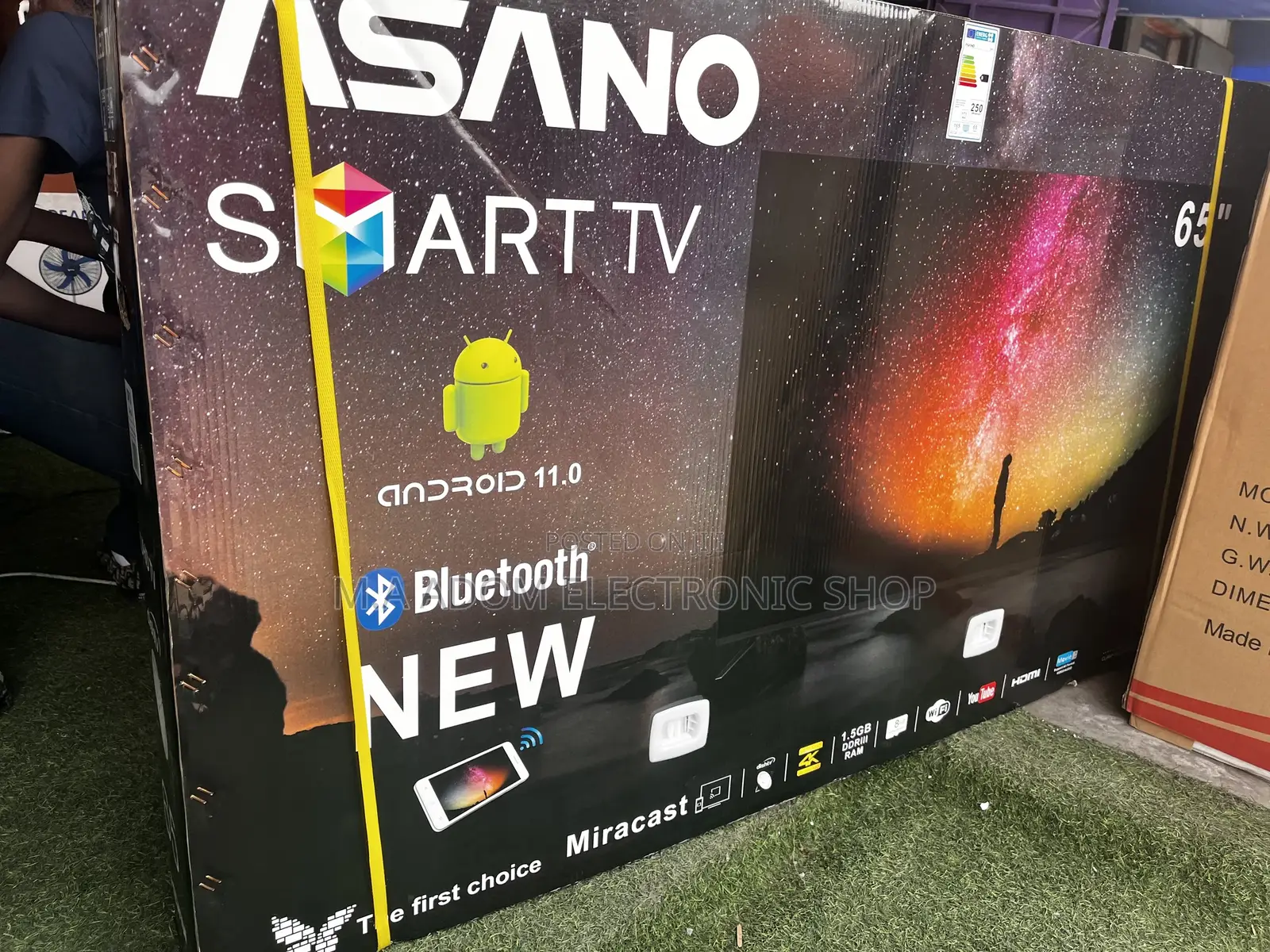 Asano 65 Smart Android Frameless Led Tv
