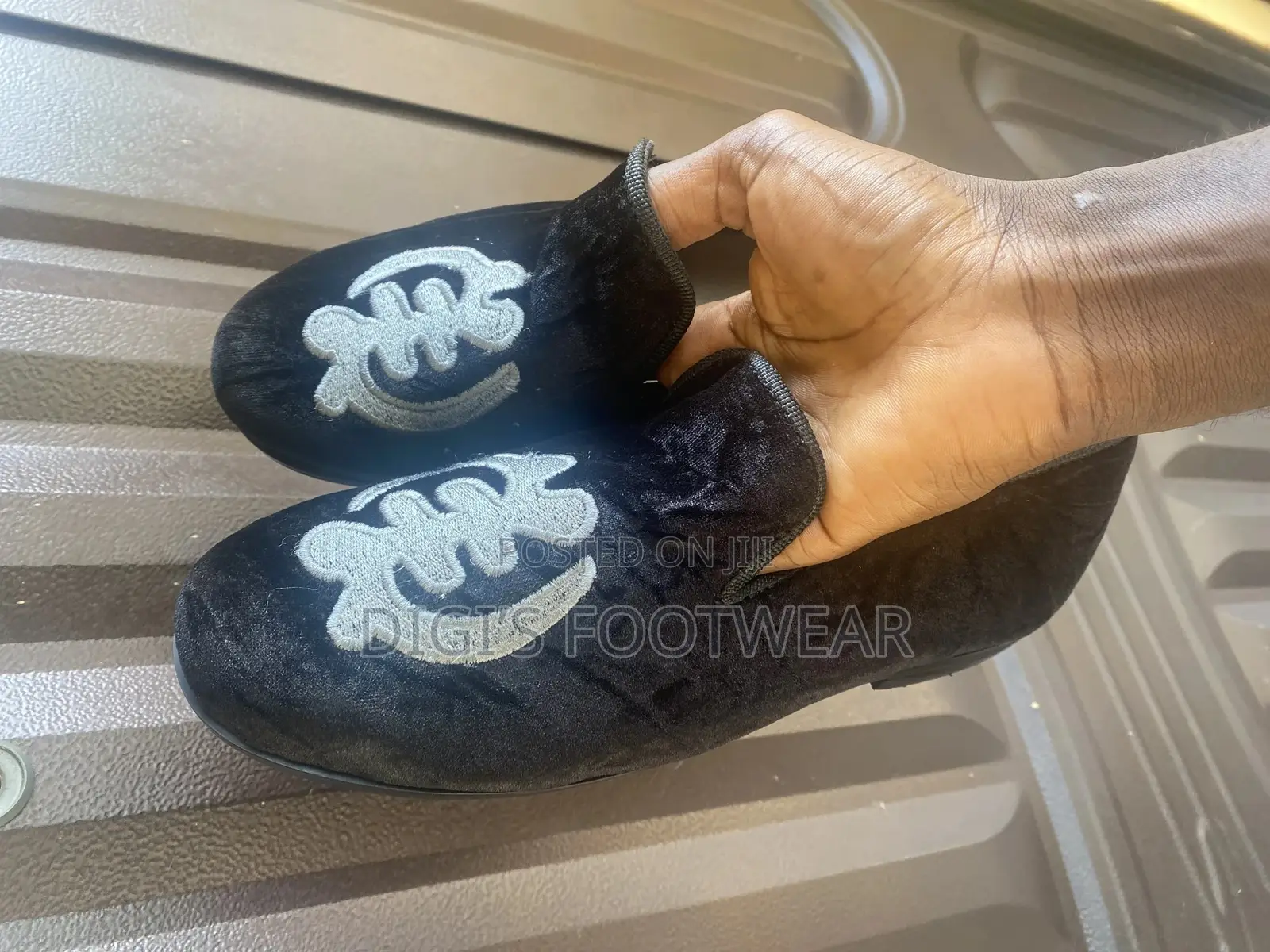 Black “Gye Nyame” Loafer