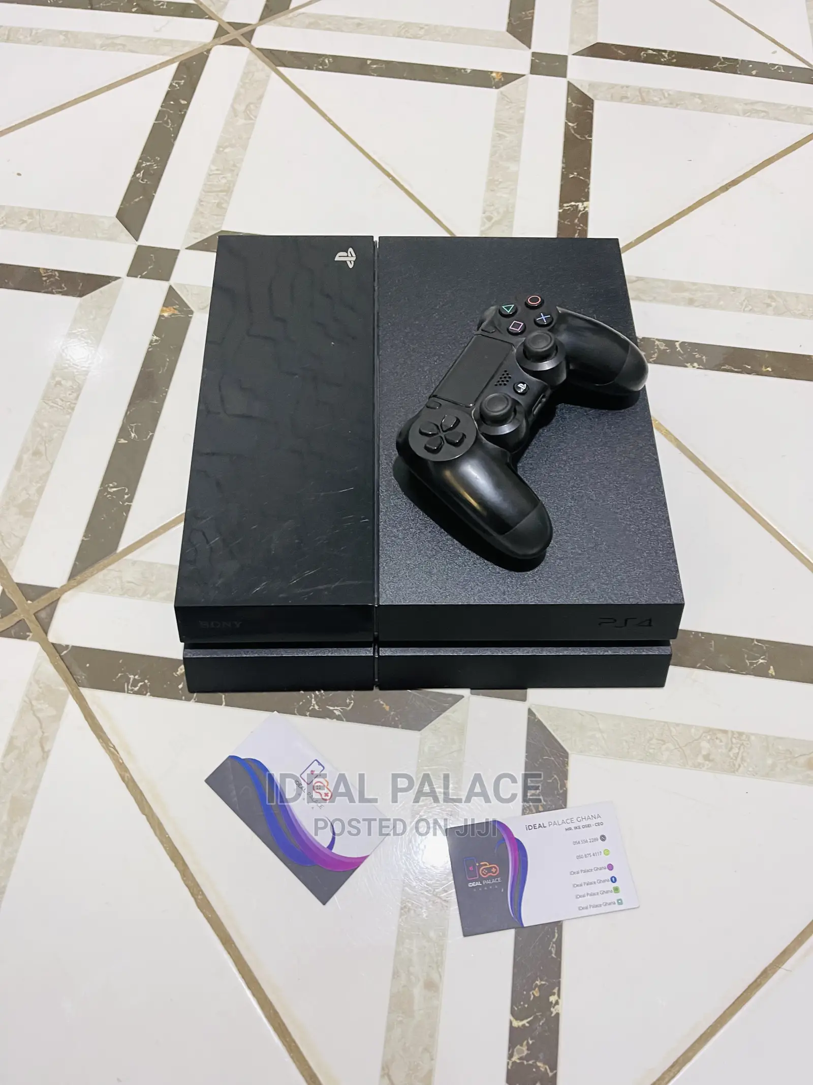 Black Ps4 Fat With Games