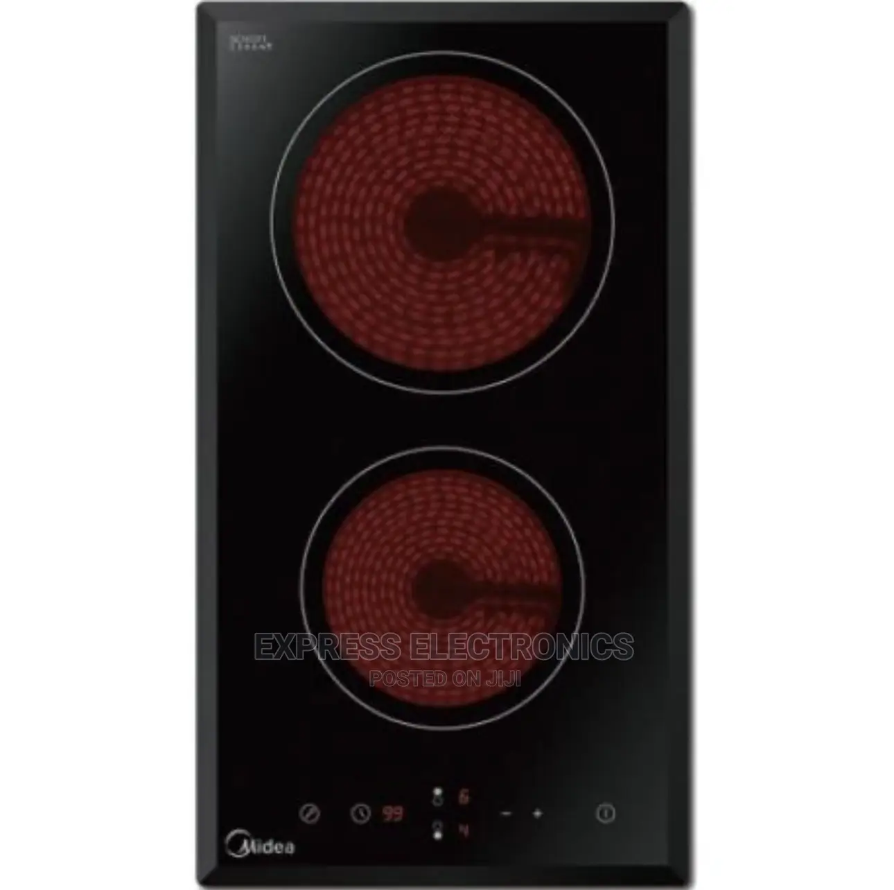Built in Gas Top Cooker Midea Black MC-HD301