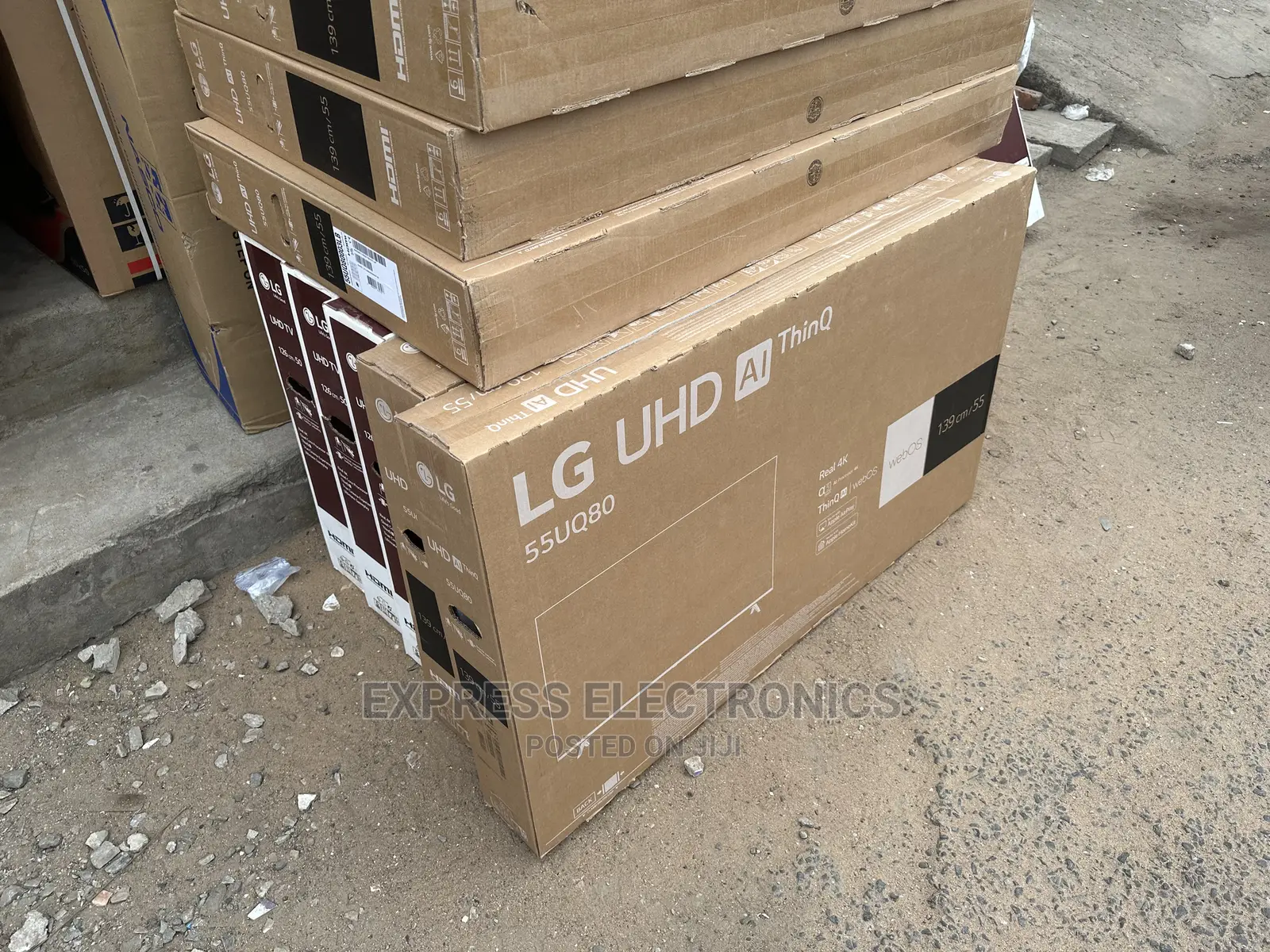 UHD Smart LG 55”2022model UQ8000 Series