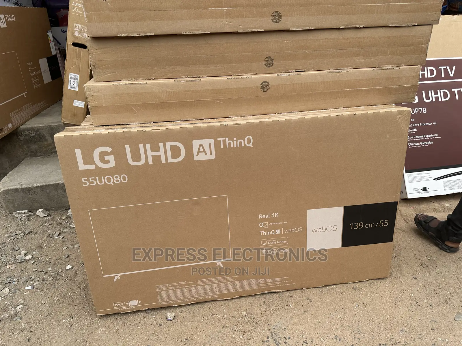Real UHD Picture, Colour and Depth 55” LG 55UQ80003