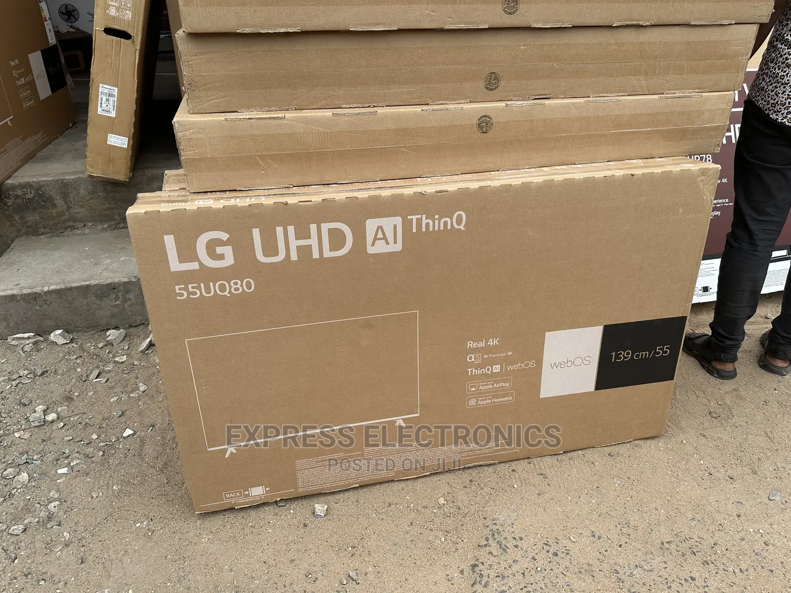 Real UHD Picture, Colour and Depth 55” LG 55UQ80003