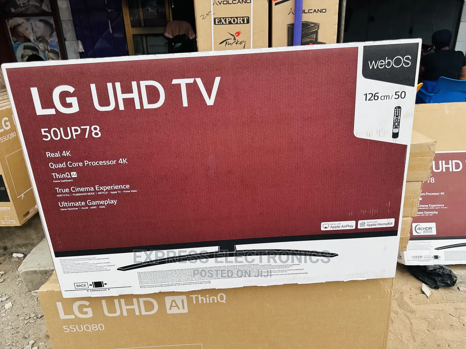 50”Up7800 Uhd LG Smart