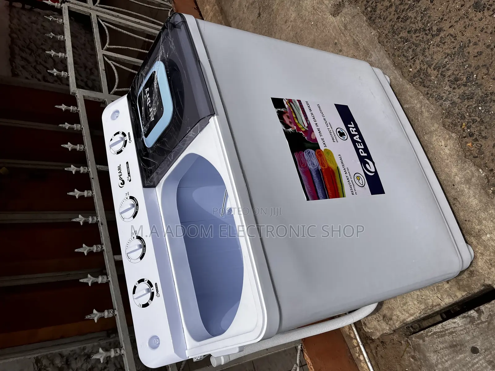 Fresh in Box Washing Machine 12kg Pearl