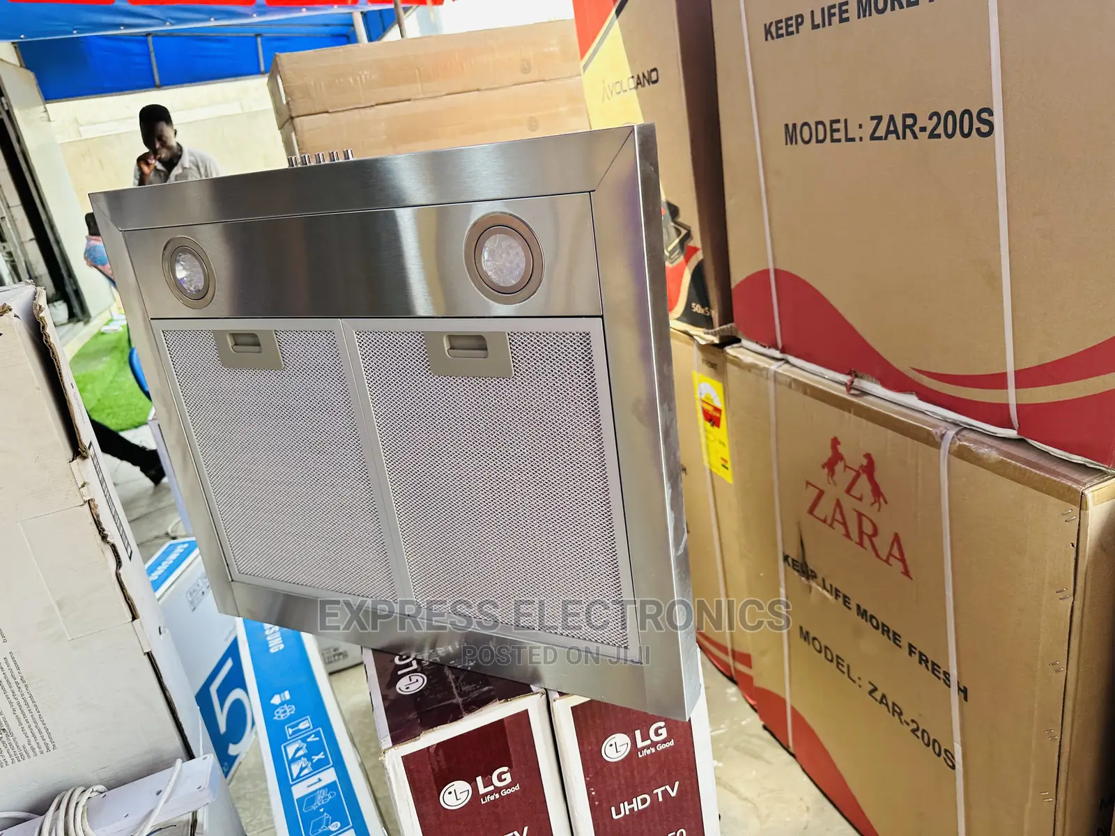 Stainless Steel Midea Cooker Hood 60M21