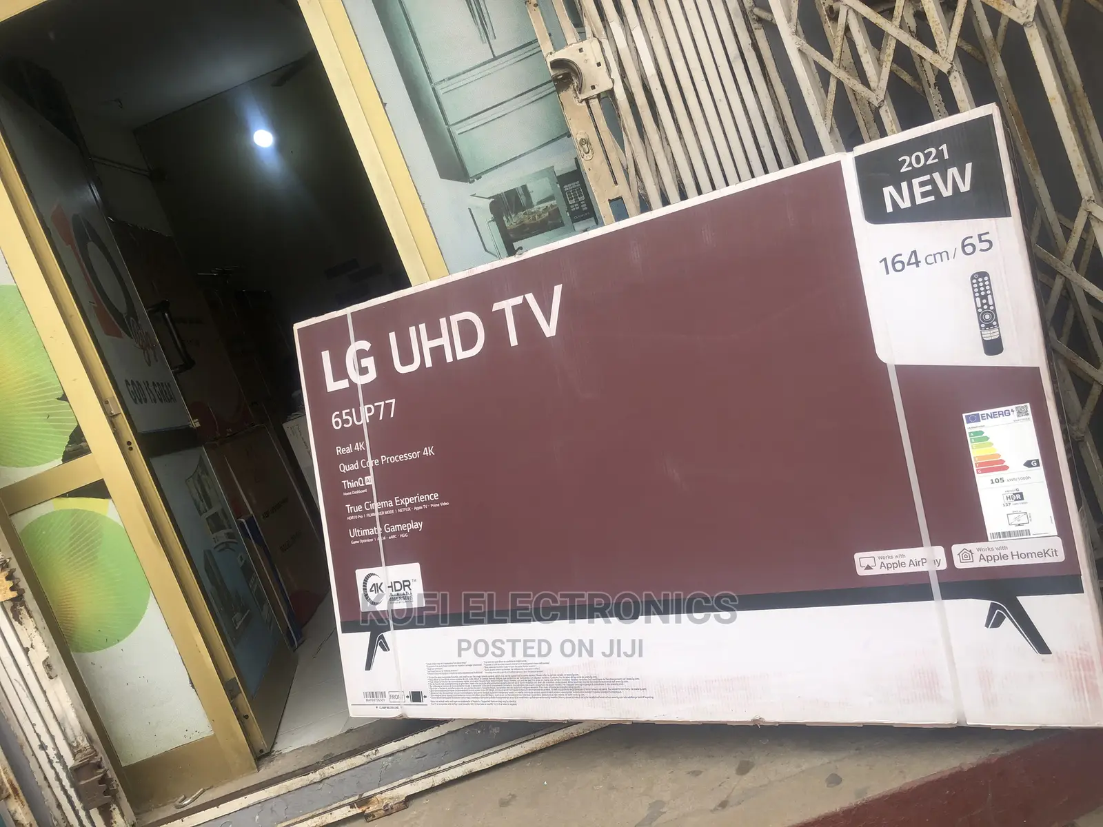 (Thinq Smart App) LG 65'' Ultra HD Smart Tv, Magic Remote