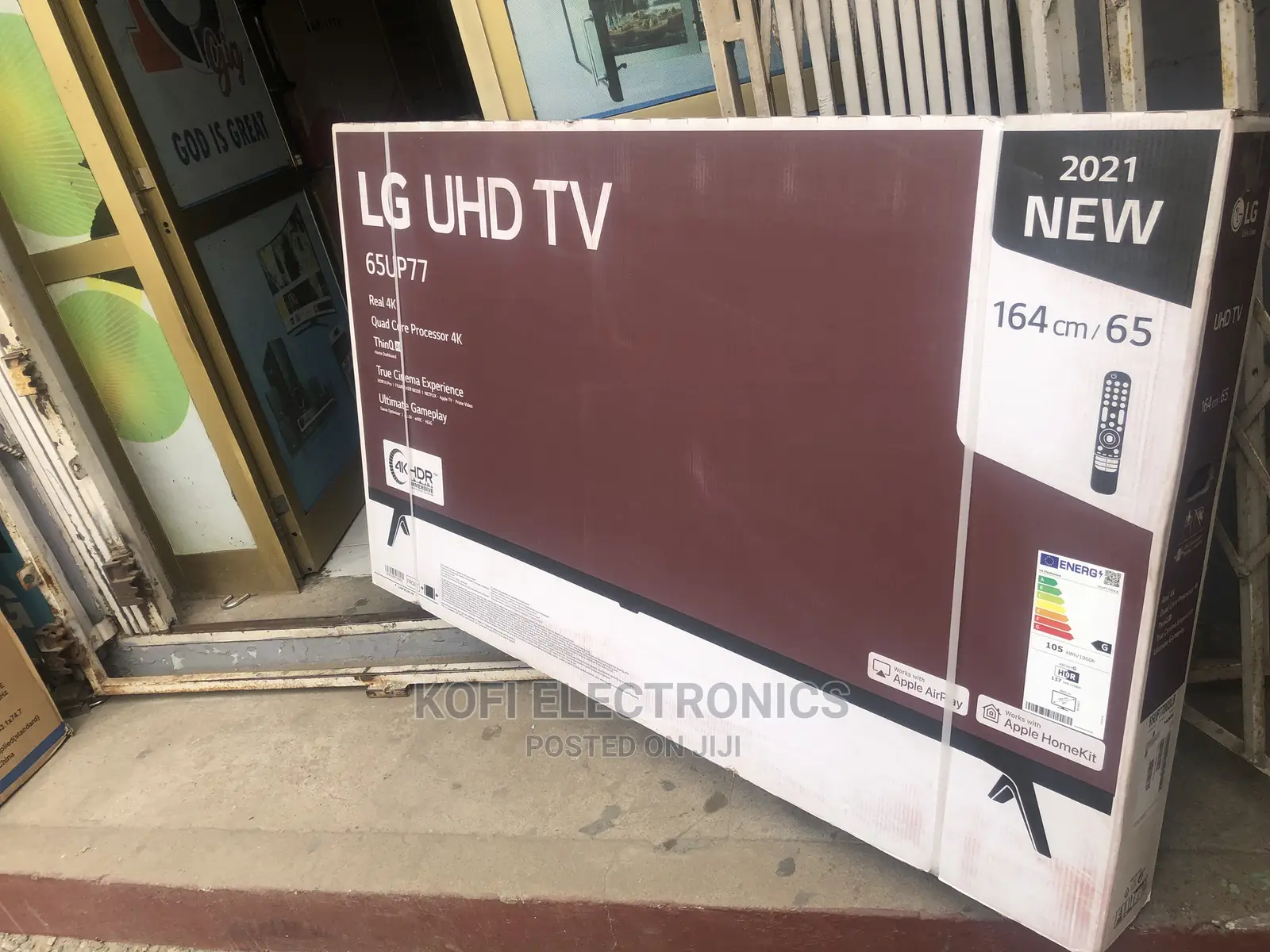 (Thinq Smart App) LG 65'' Ultra HD Smart Tv, Magic Remote