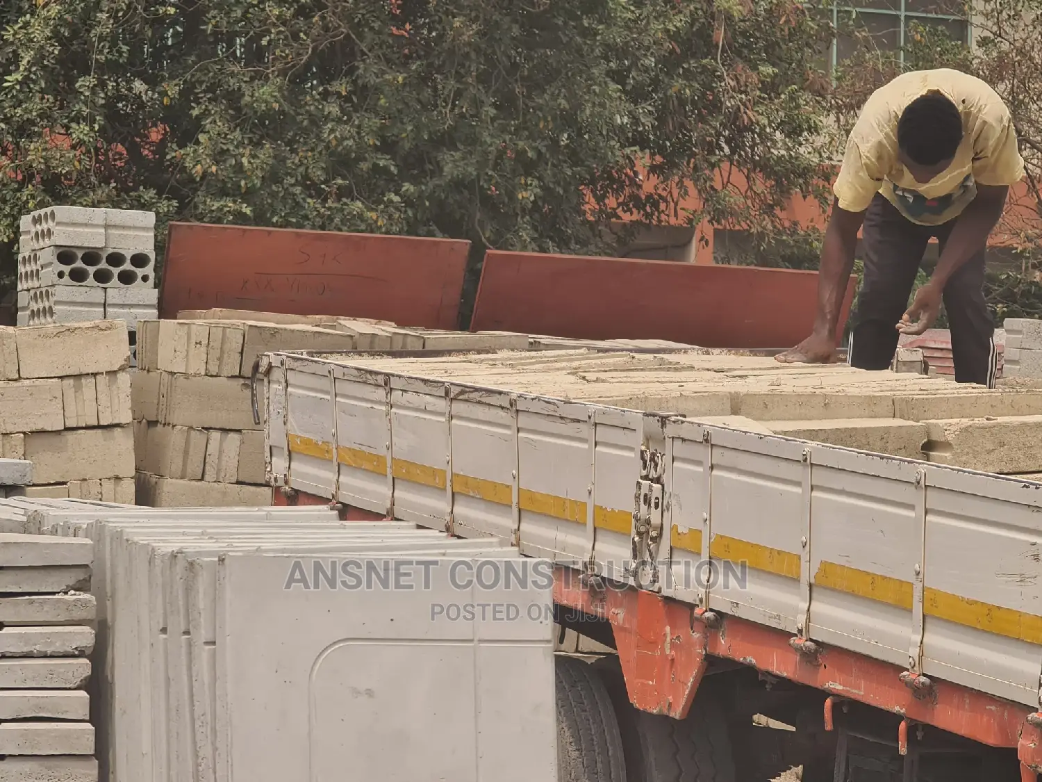 Quarry and Tiles for Delivery