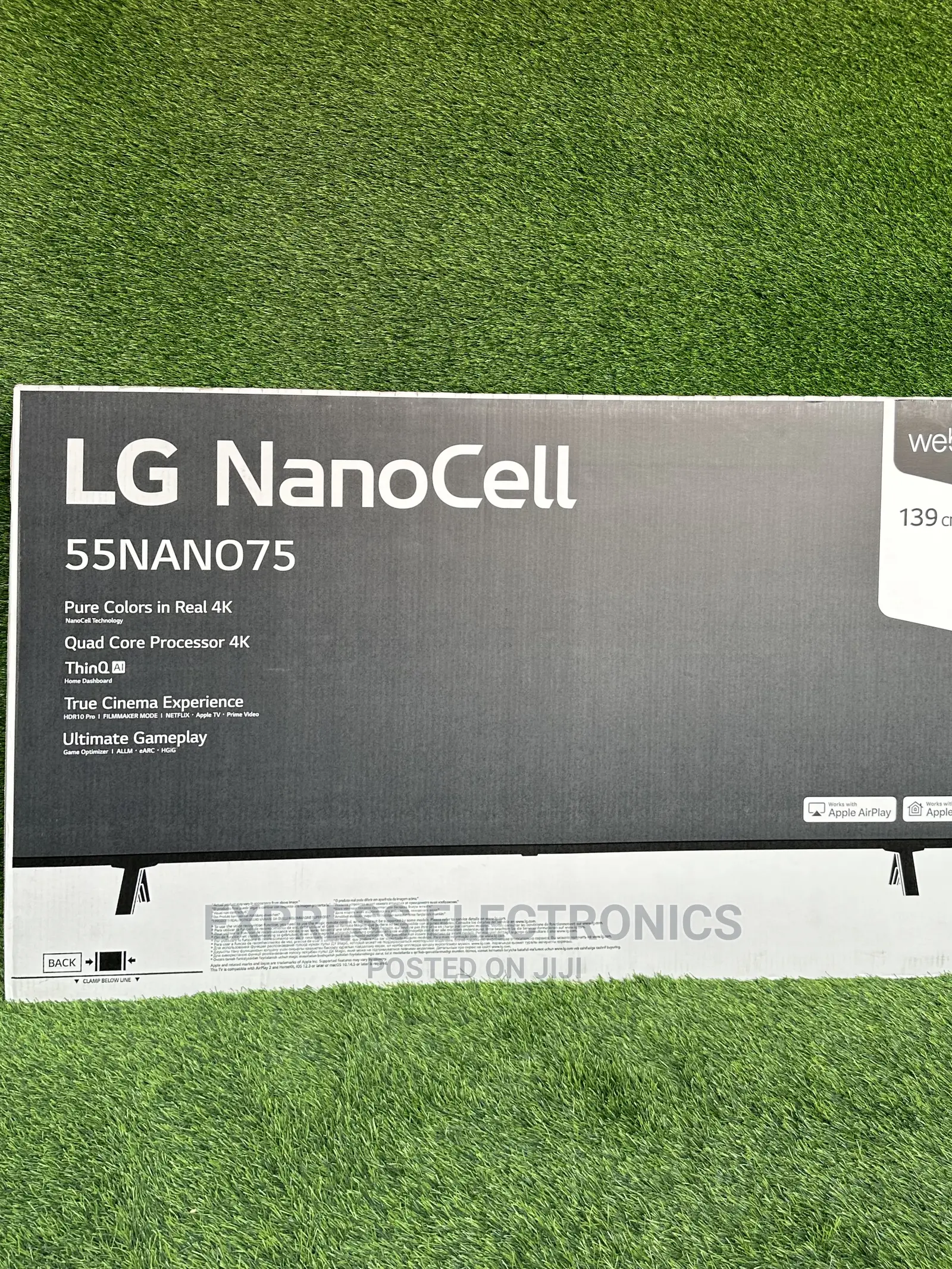 Crystal Clear LG Smart 55’’ UHD Television
