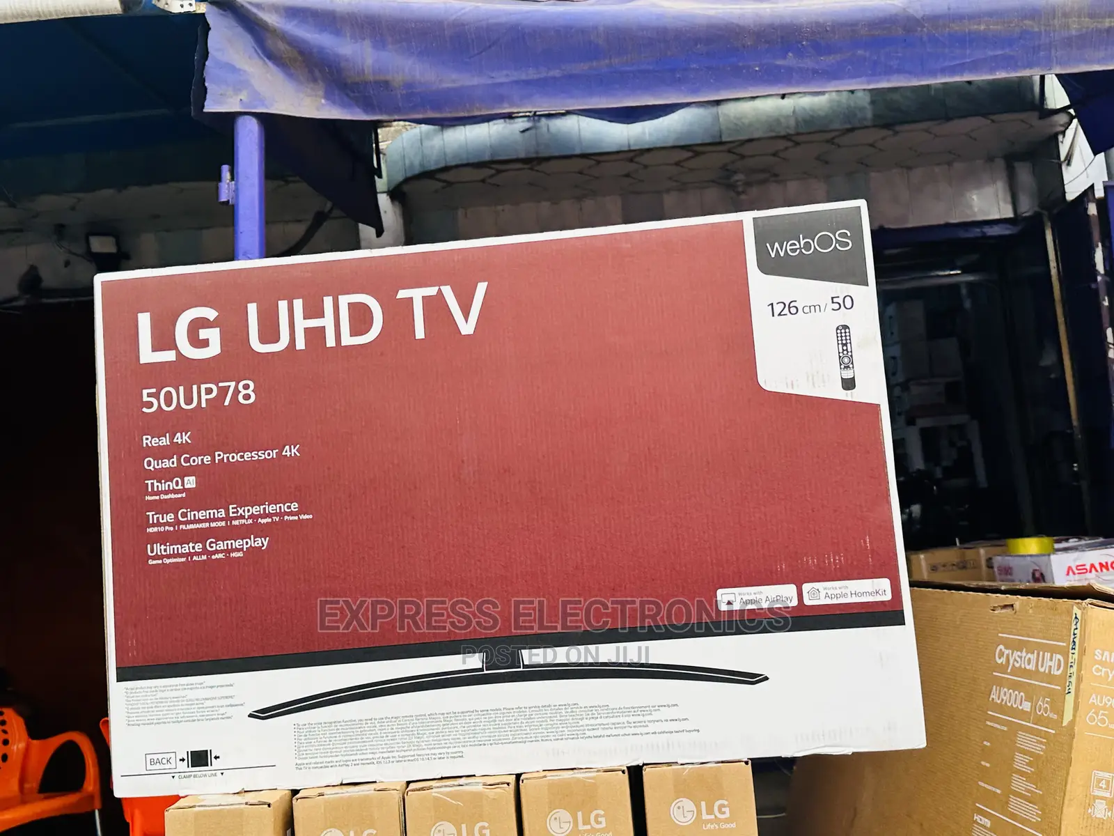 Smart LG 50” Uhd Up780 Series TV