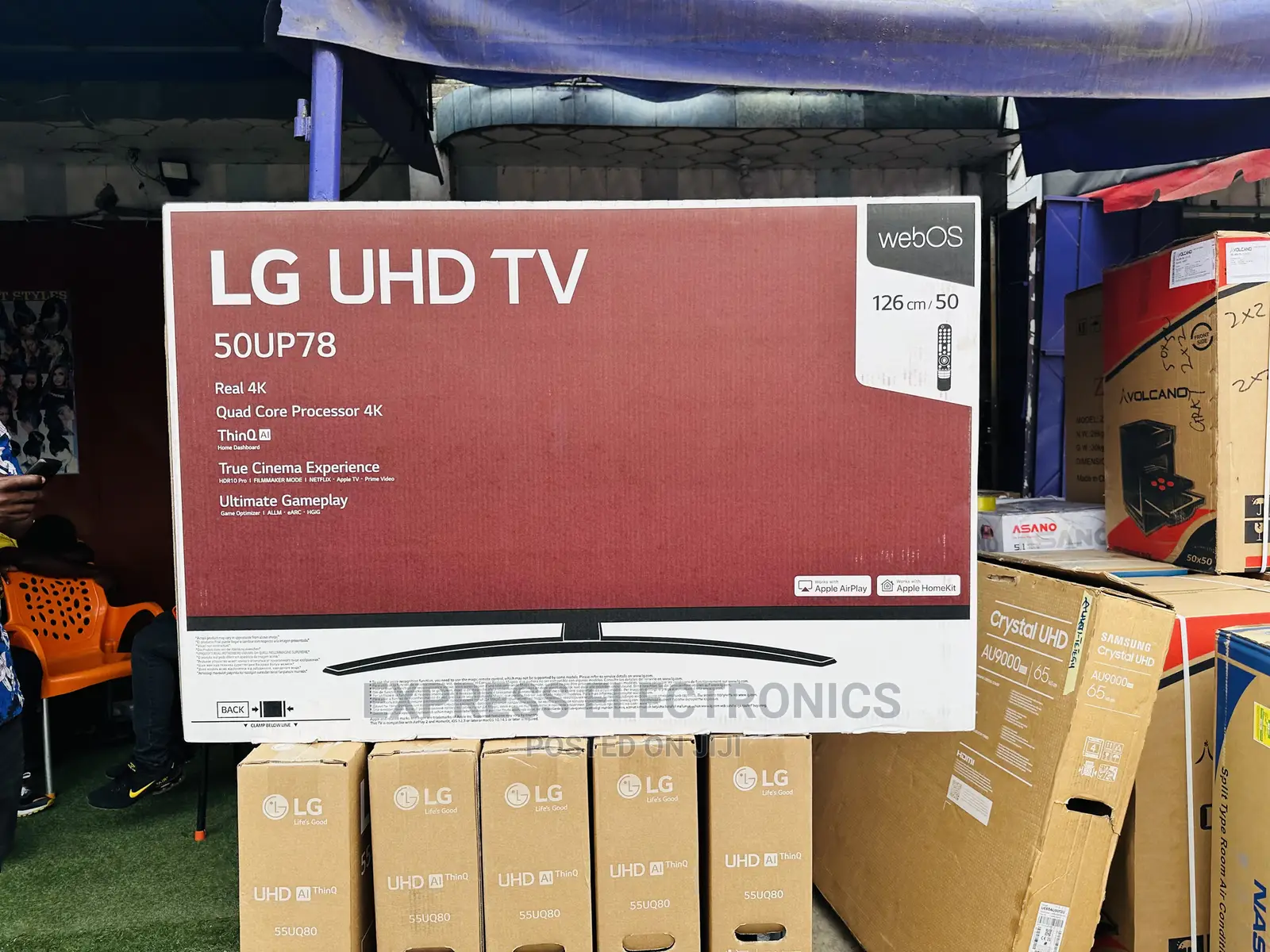 (50up7800) LG Uhd 50 Inches Smart TV