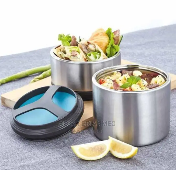 Double Tedemei Insulated Thermal Lunch Box 2in1