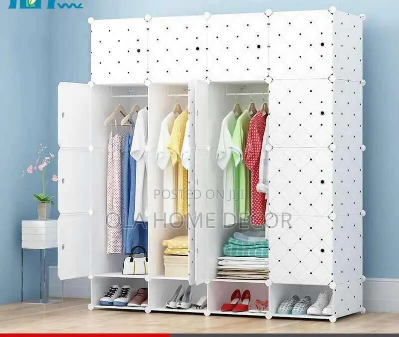 Plastic Wardrobe 16 Cubes