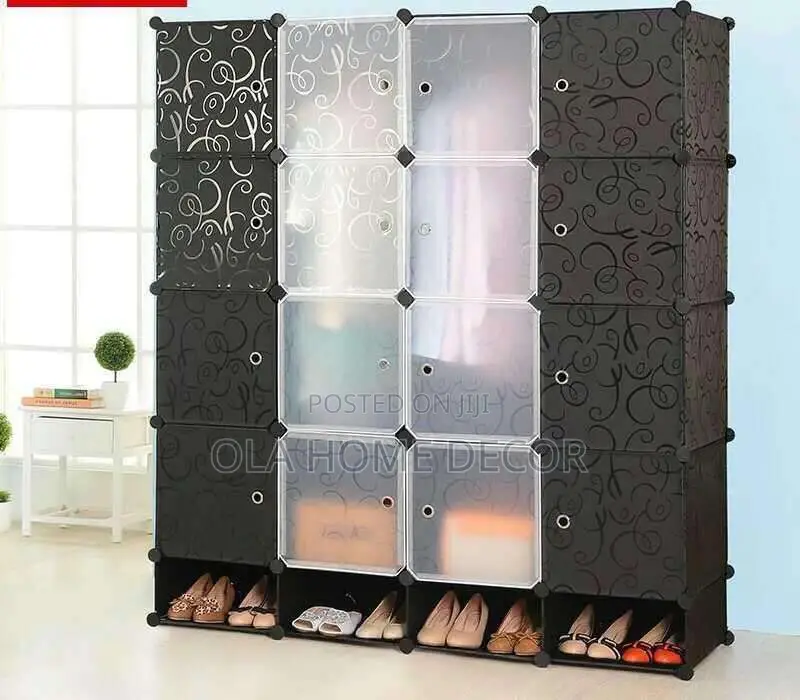 Plastic Wardrobe 16 Cubes