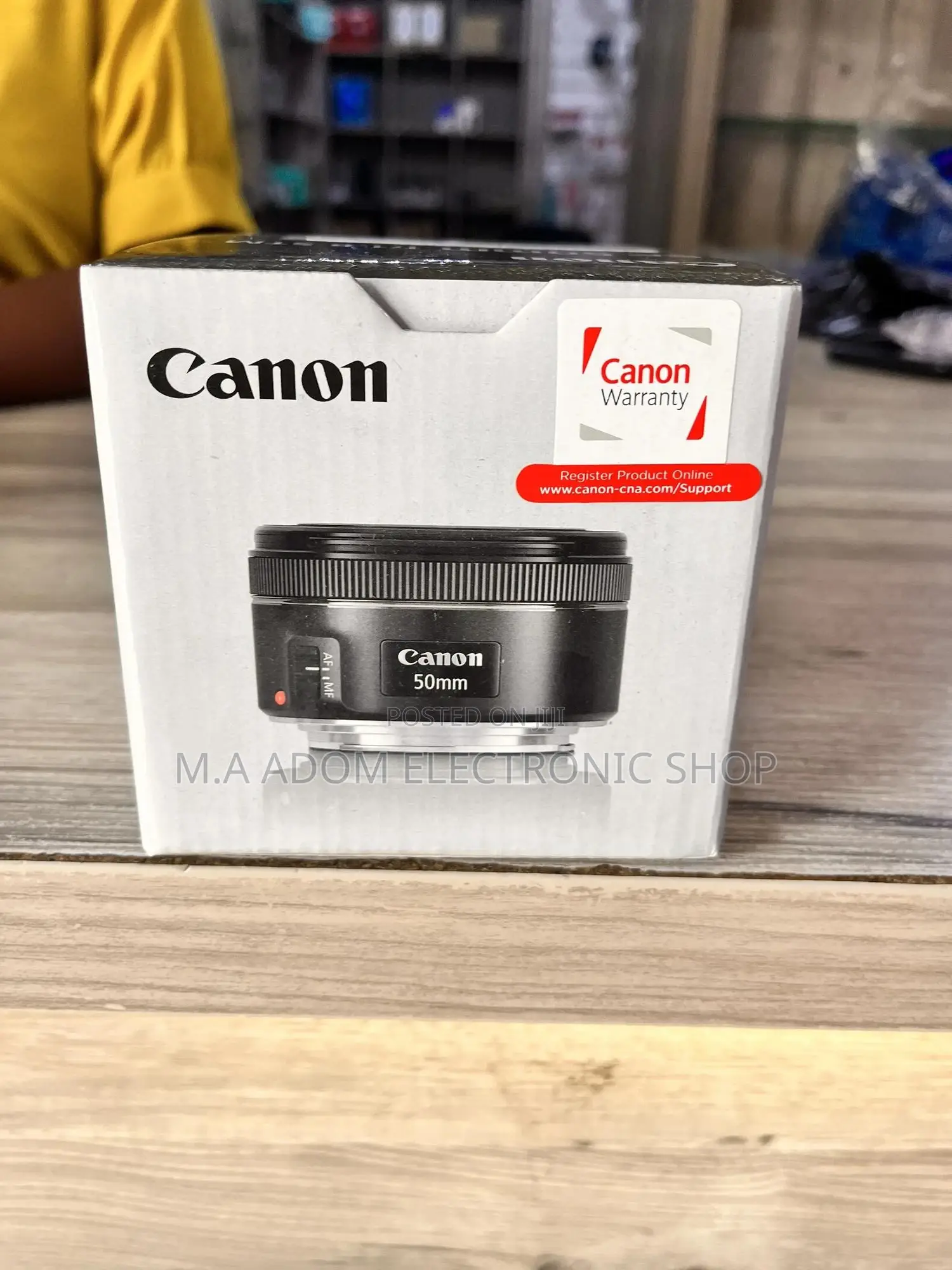Canon STM 50mm Lens
