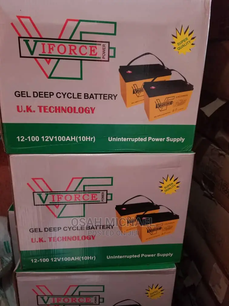 12v 100ah Deep Cycle Solar Battery