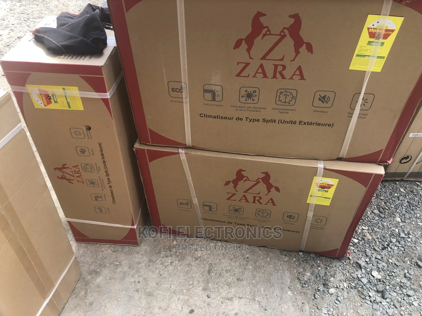 ZARA Split AC – 2.5hp – Copper Condenser
