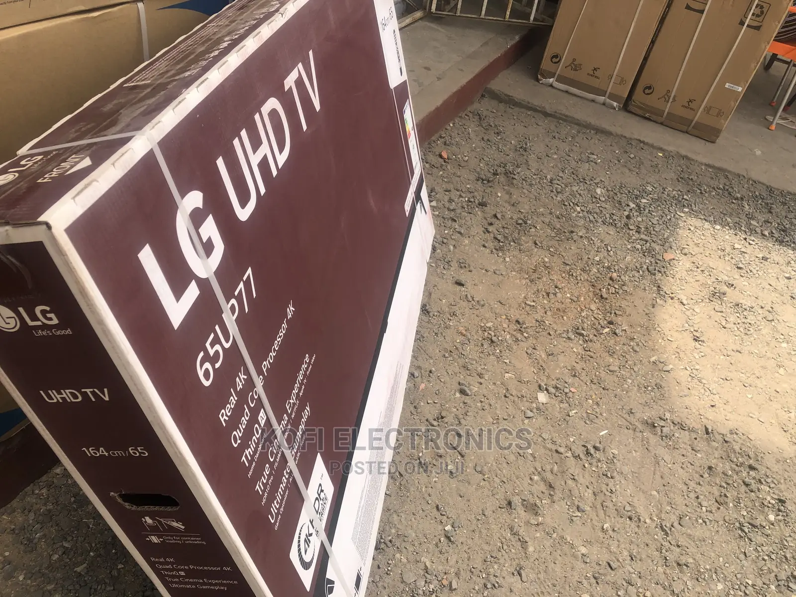 UP Series 65" LG 65UP7700 Smart UHD TV With Magic Remote