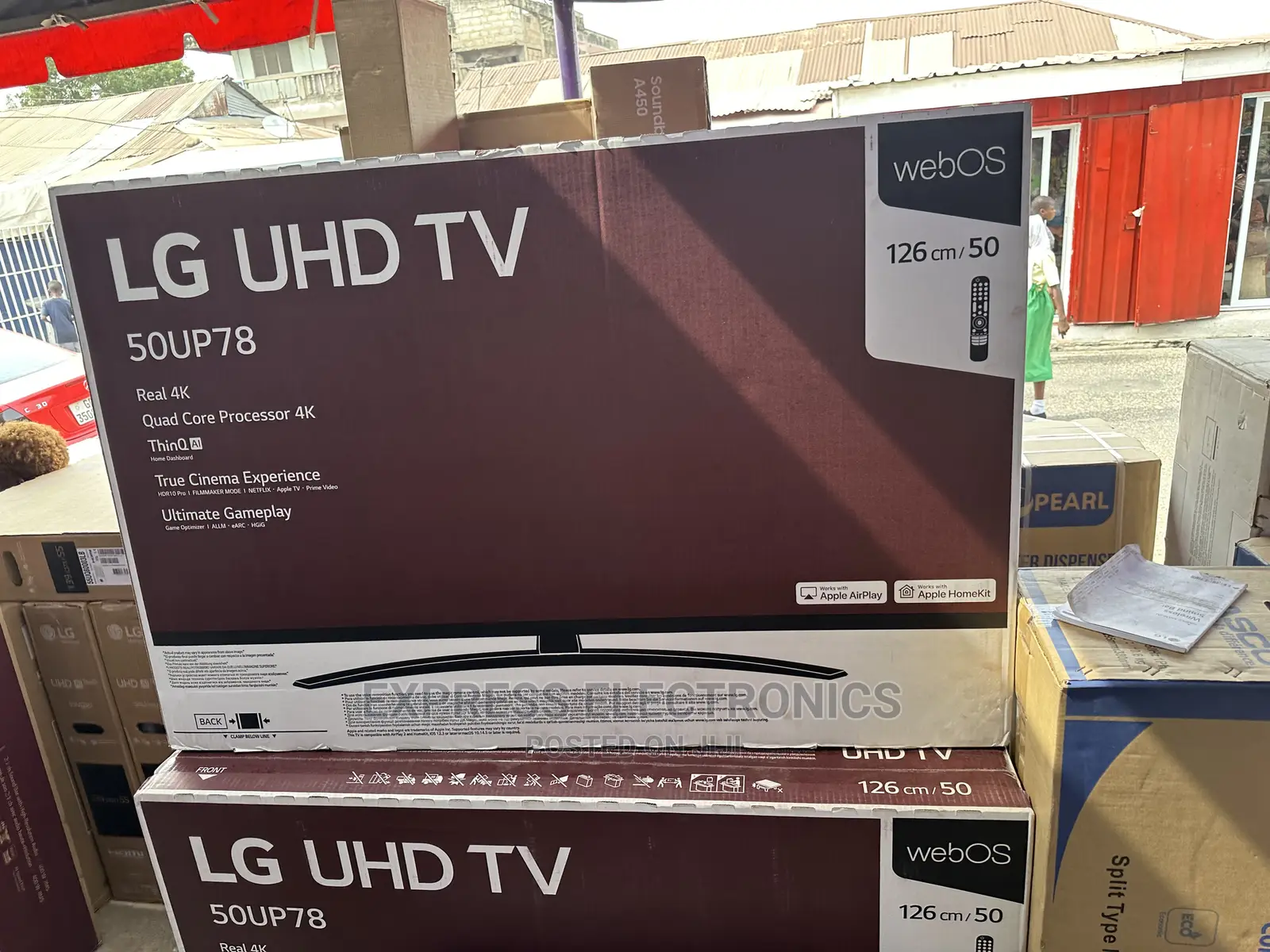 UHD Stylish Glossy Display LG 50”50UP7800 Tv