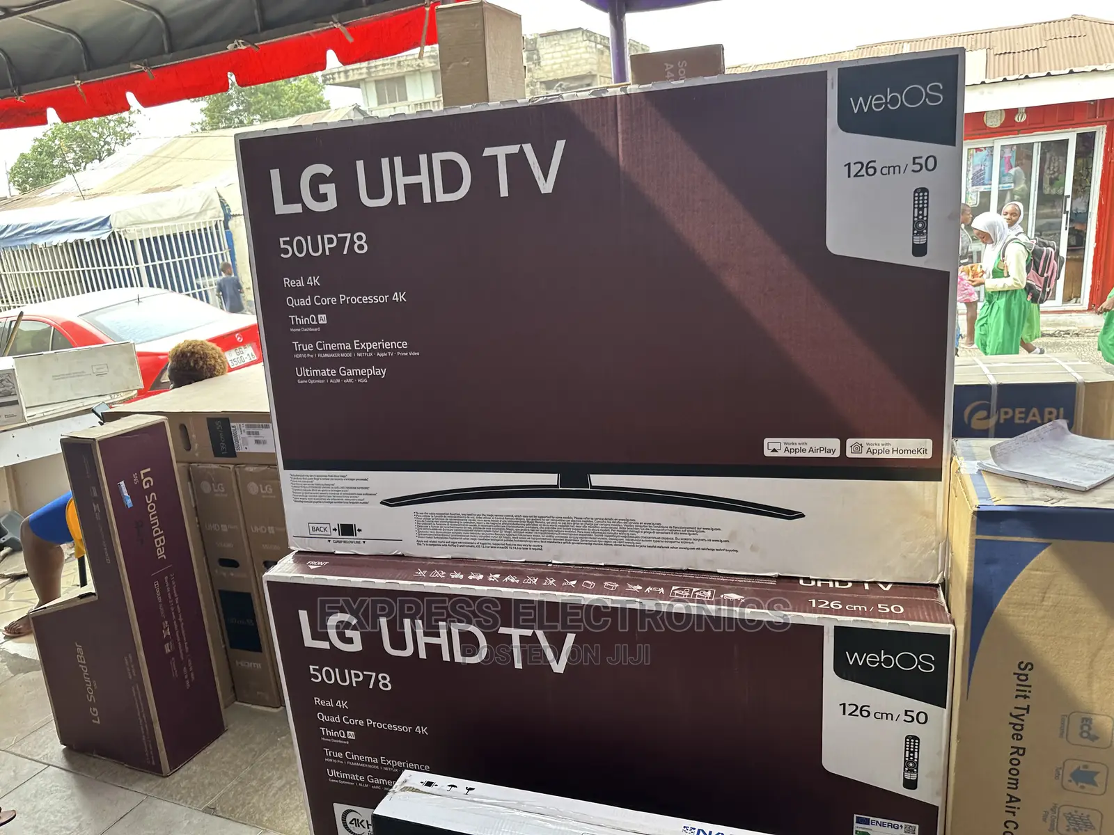 UHD Stylish Glossy Display LG 50”50UP7800 Tv