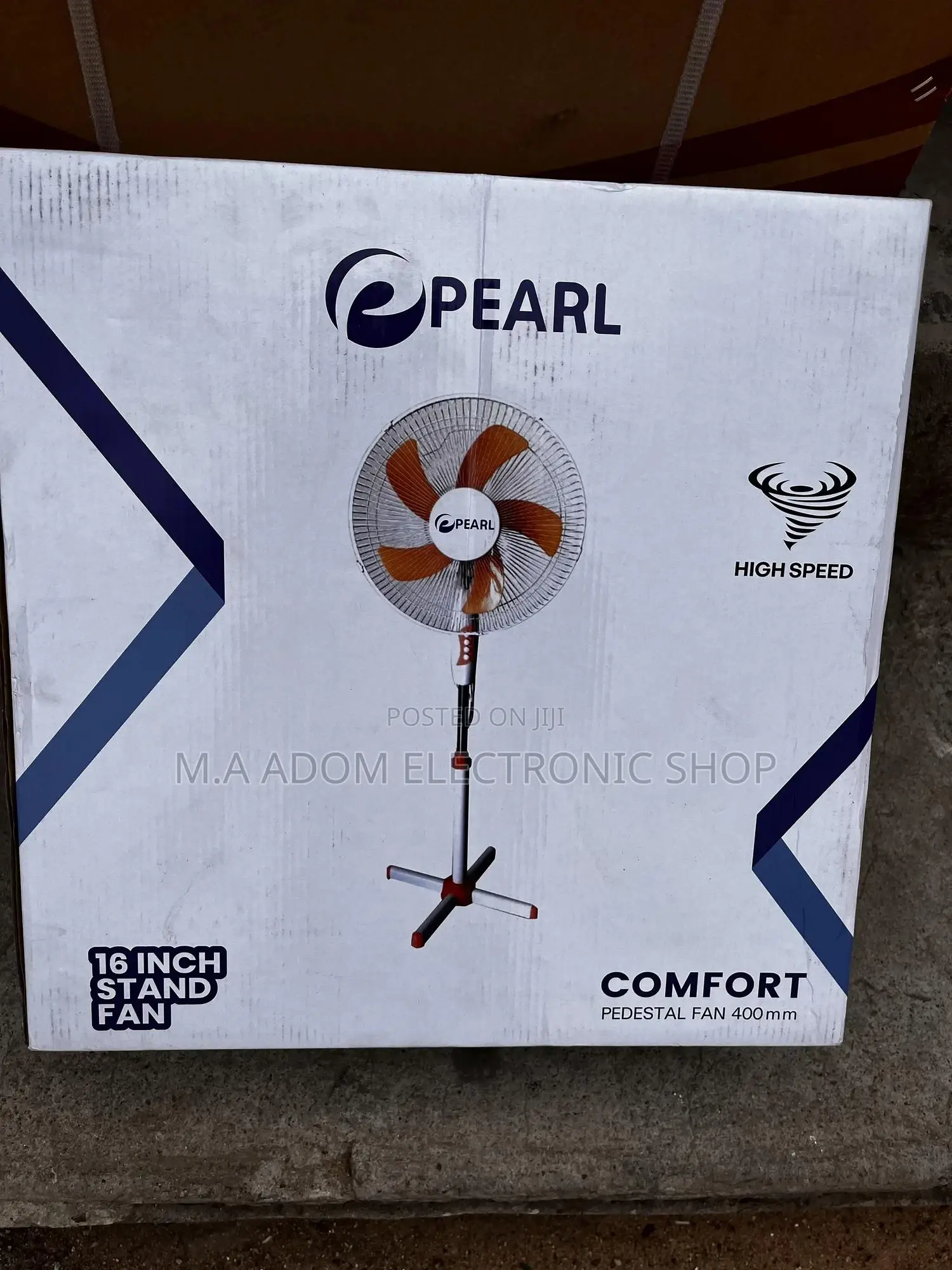 Very Easy to Assemble Pearl 16” Standing Fan