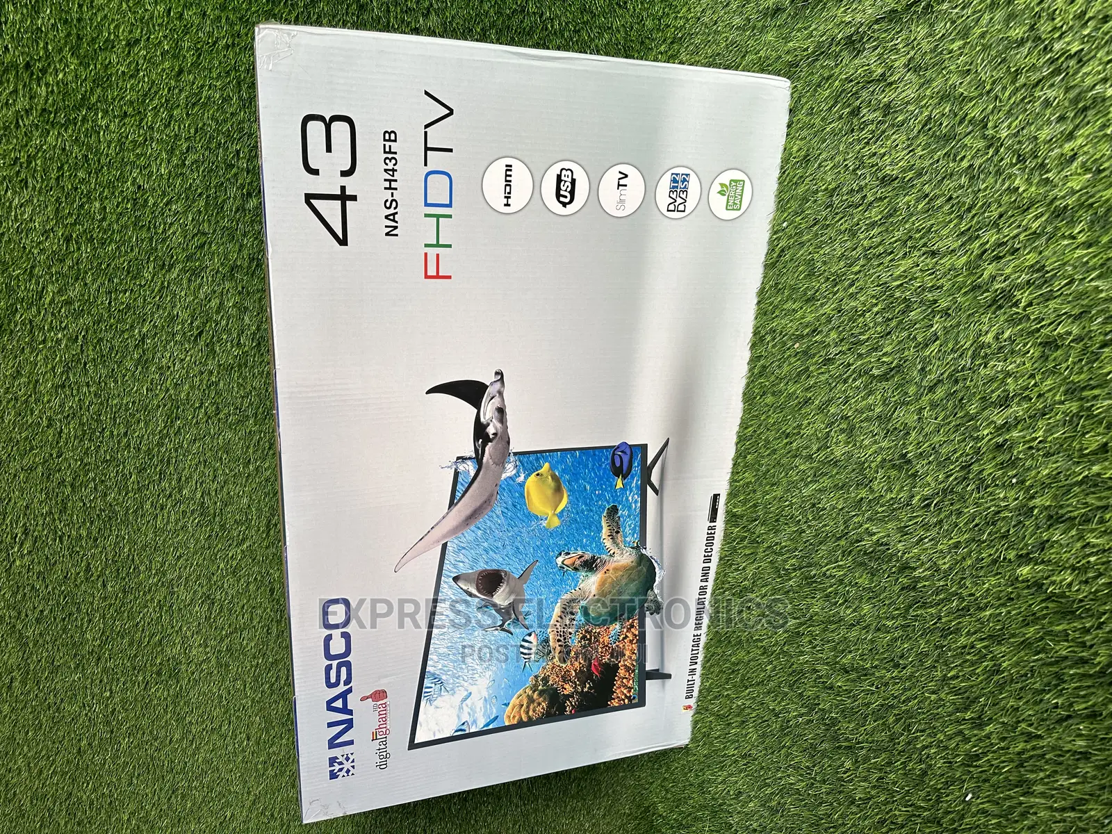 Full Real Hd Digital Nasco 43”NAS-H43fb Satellite