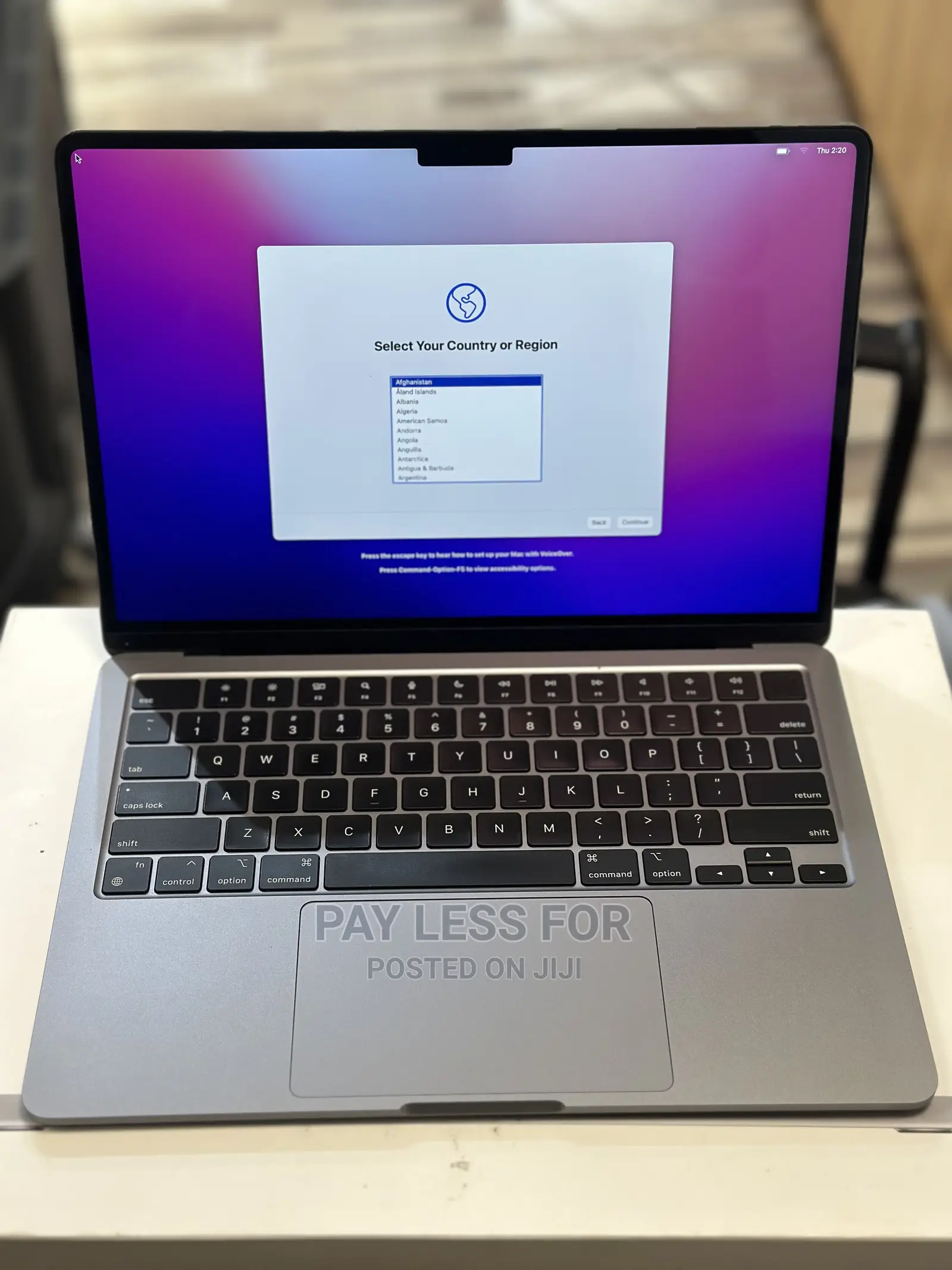 Laptop Apple MacBook Air 2022 M2 8GB Apple M2 SSD 256GB