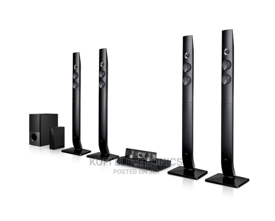 LG 1200W 5.1ch. DVD-HTS Bluetooth Home Theatre System-