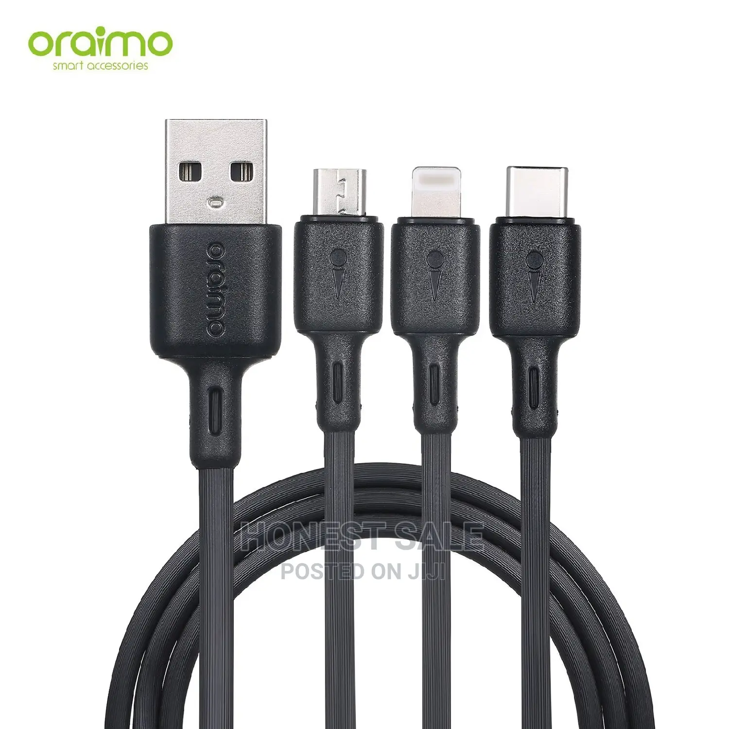 3 in 1 Data Cable (Oraimo X92)