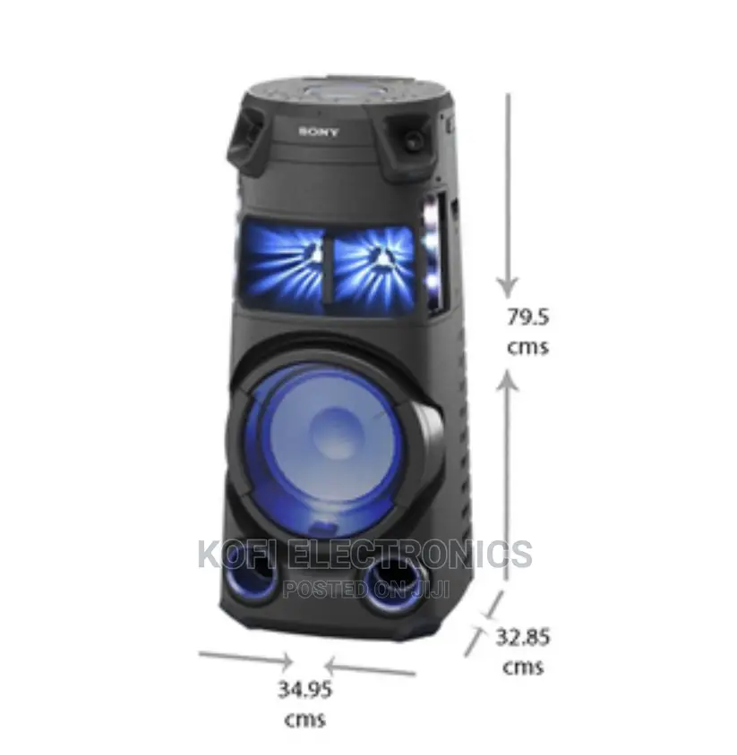 In Stock SONY Mhc-V43d High Power Audio System With Bluetoot