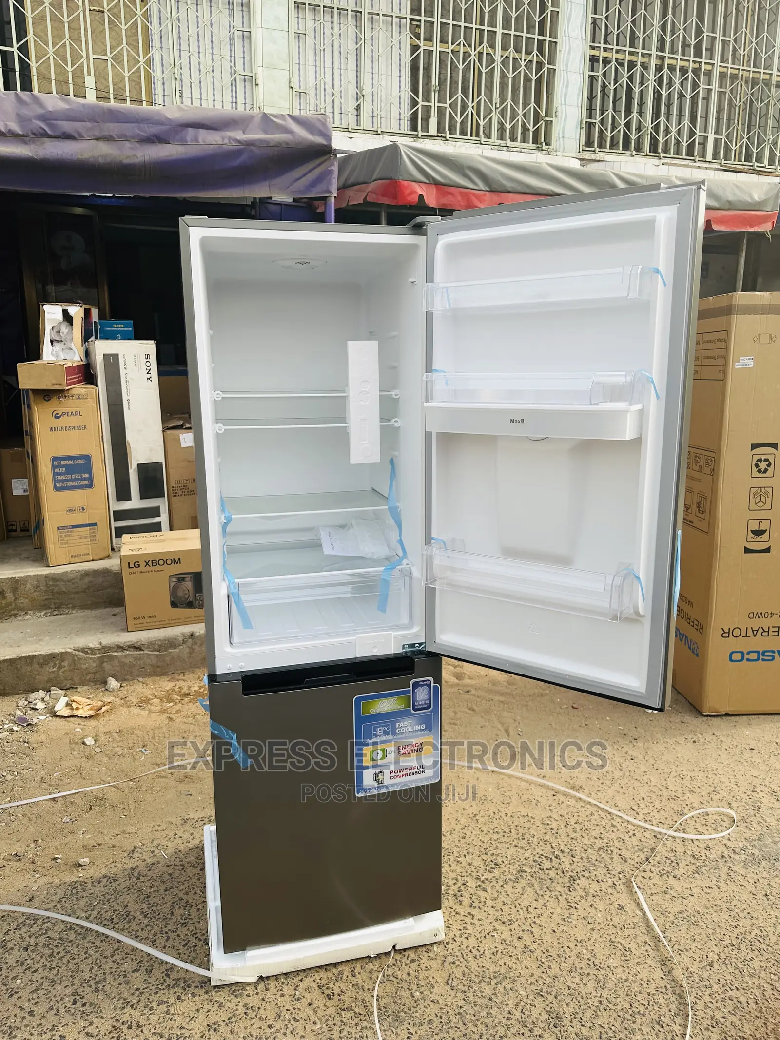 Quality Nasco 309L Bottom Freezer Fridge NASD2-40WD
