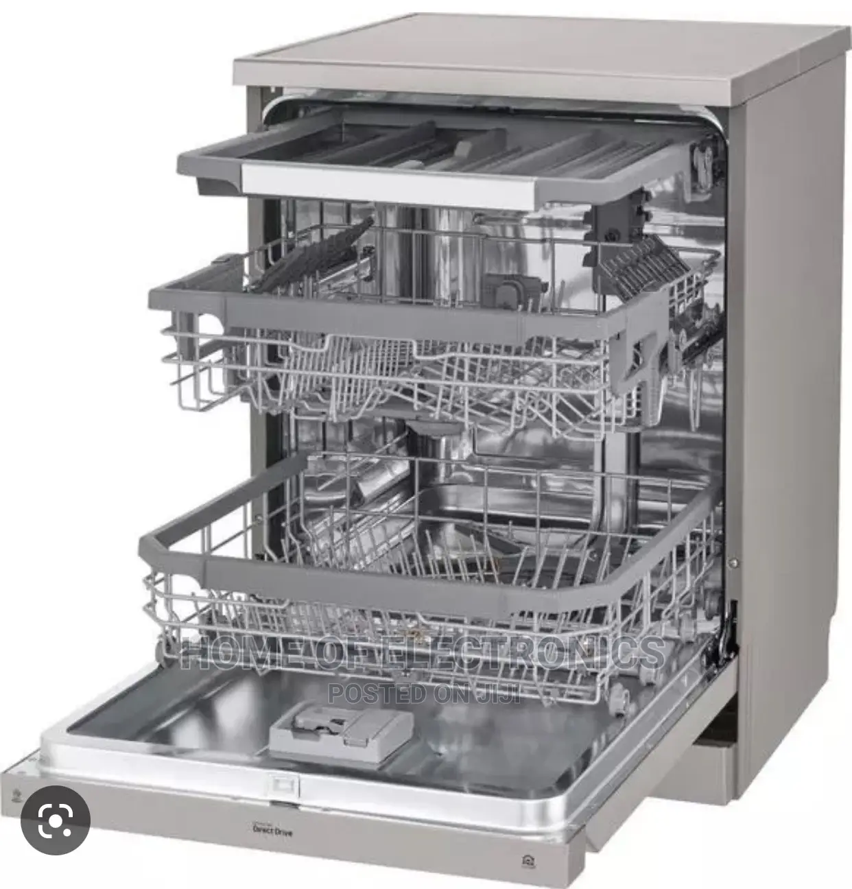 LG Dishwasher Dfb425fp 14 Plates Silver
