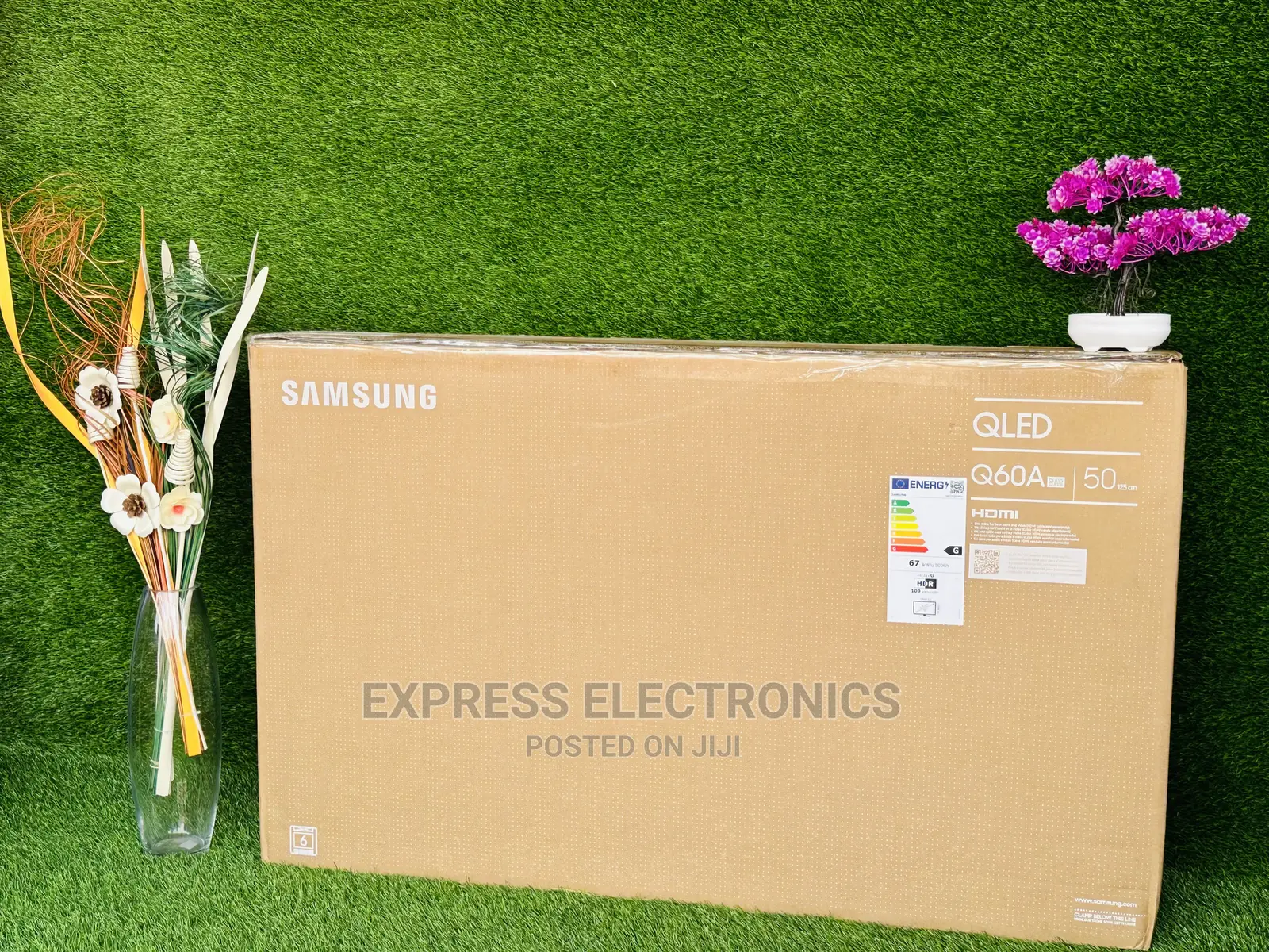 50Q60A High Glossey Samsung 50”QLED UHD Smart