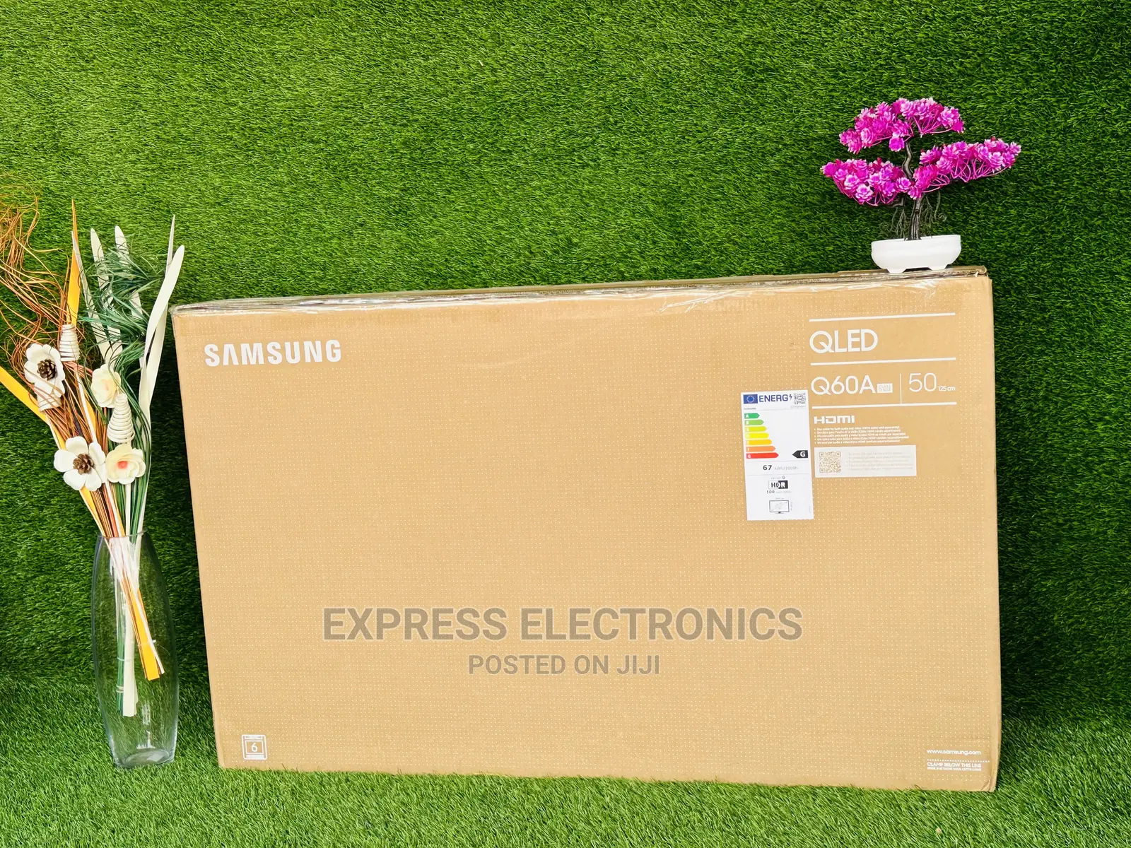 50Q60A High Glossey Samsung 50”QLED UHD Smart